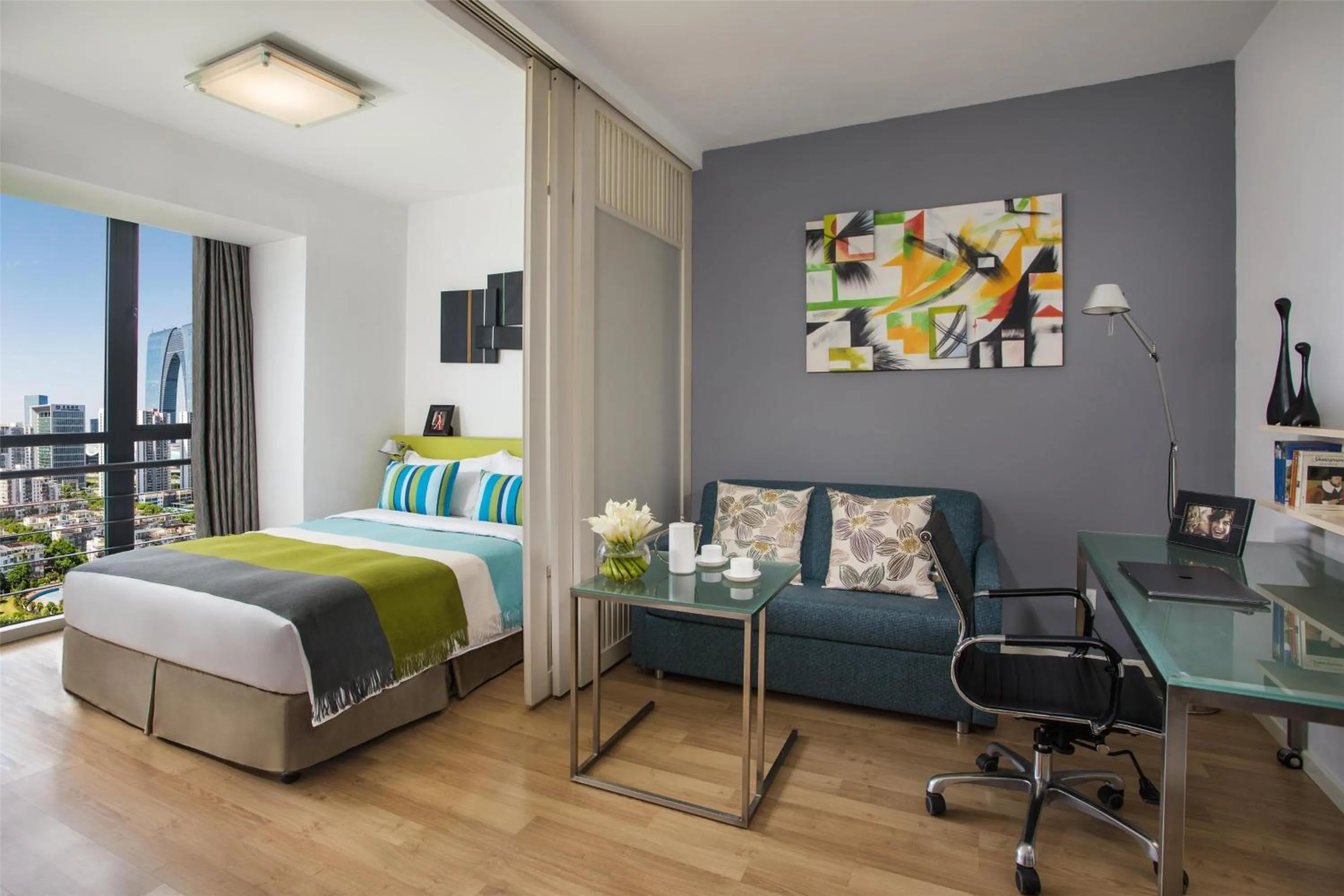 Executive Studio in Citadines Xinghai Suzhou