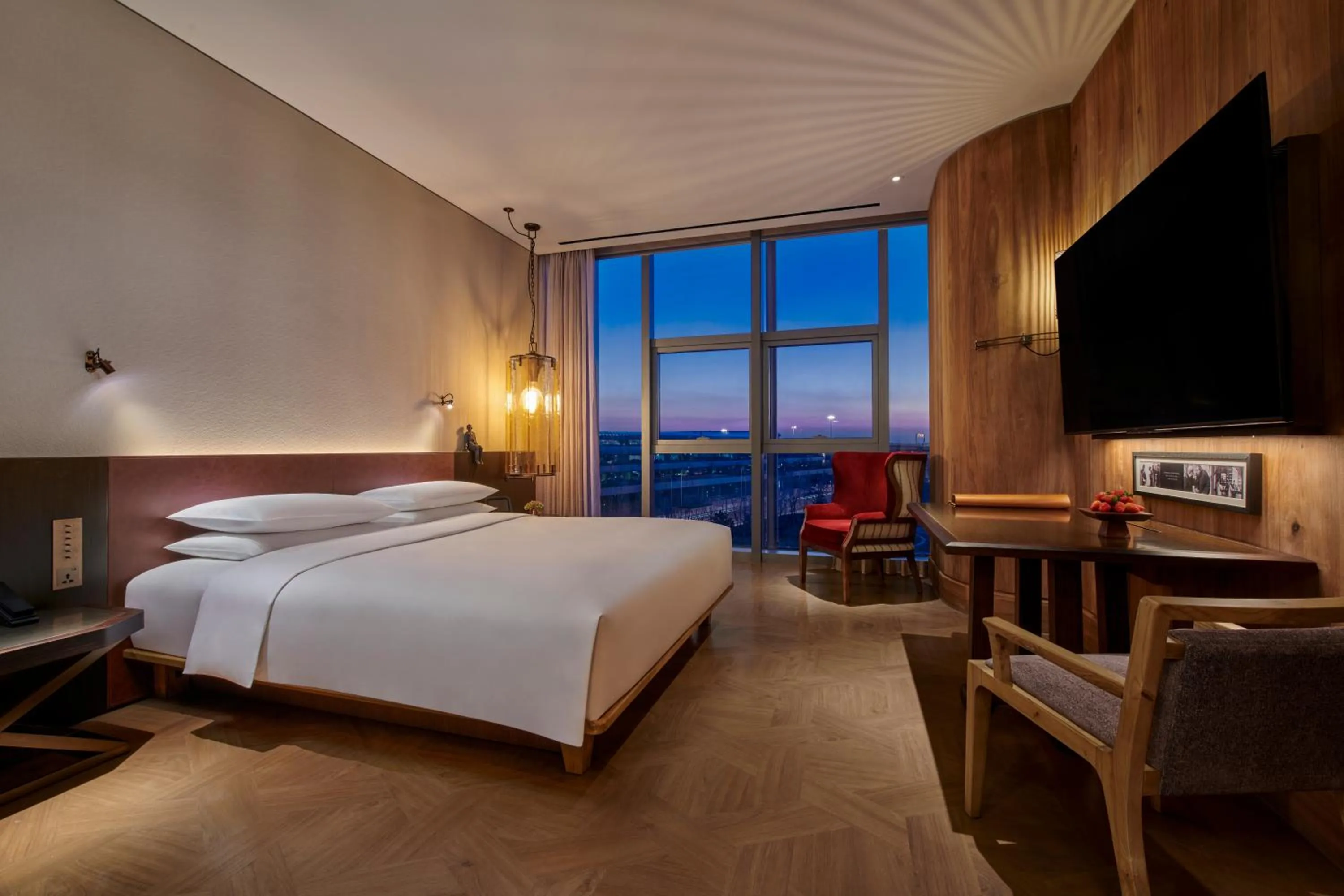 Queen Room with Garden View in Mumian Beijing Daxing International Airport, part of Hyatt