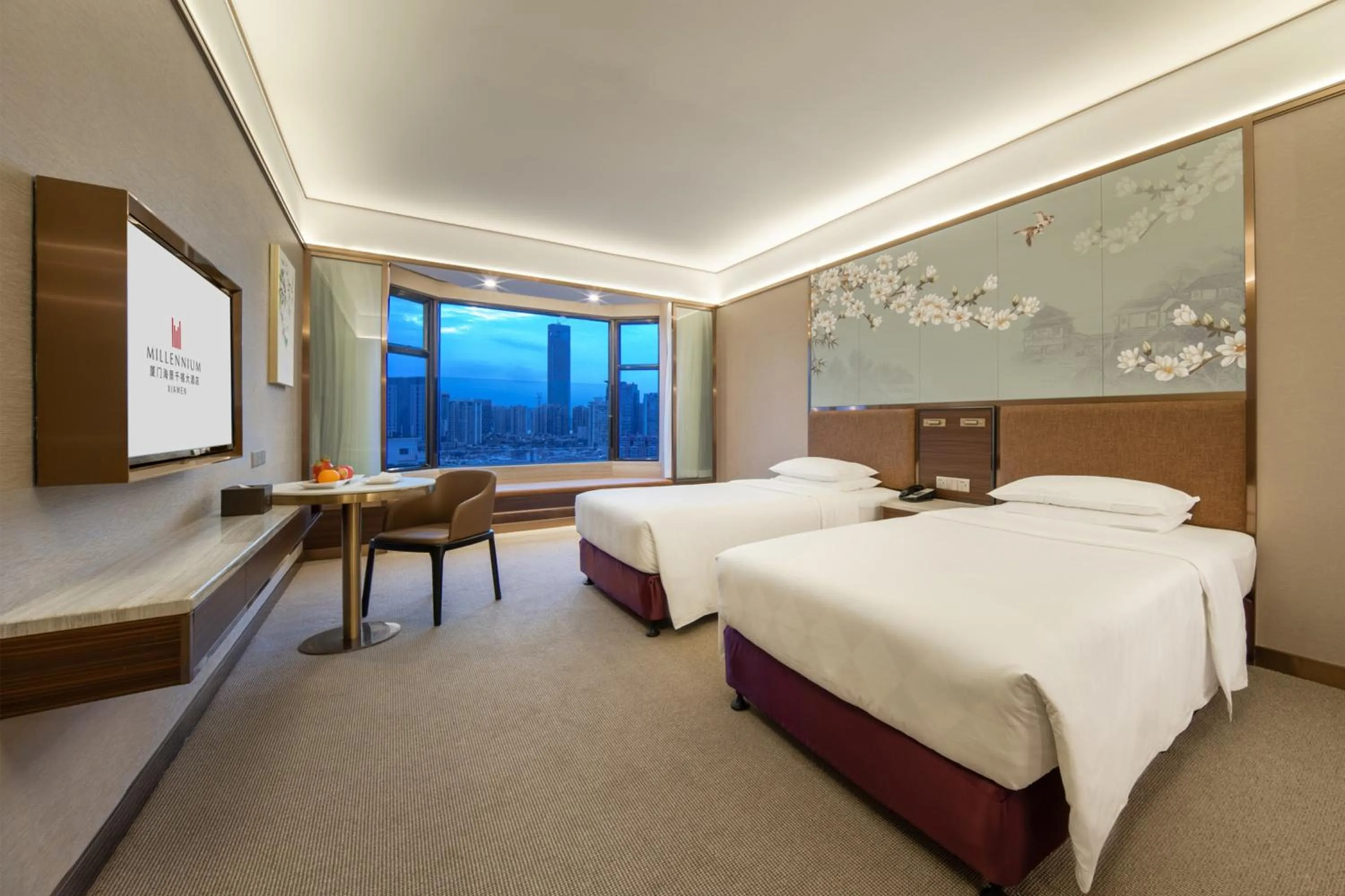 Premier Deluxe Twin Bed Room in Millennium Harbourview Hotel Xiamen