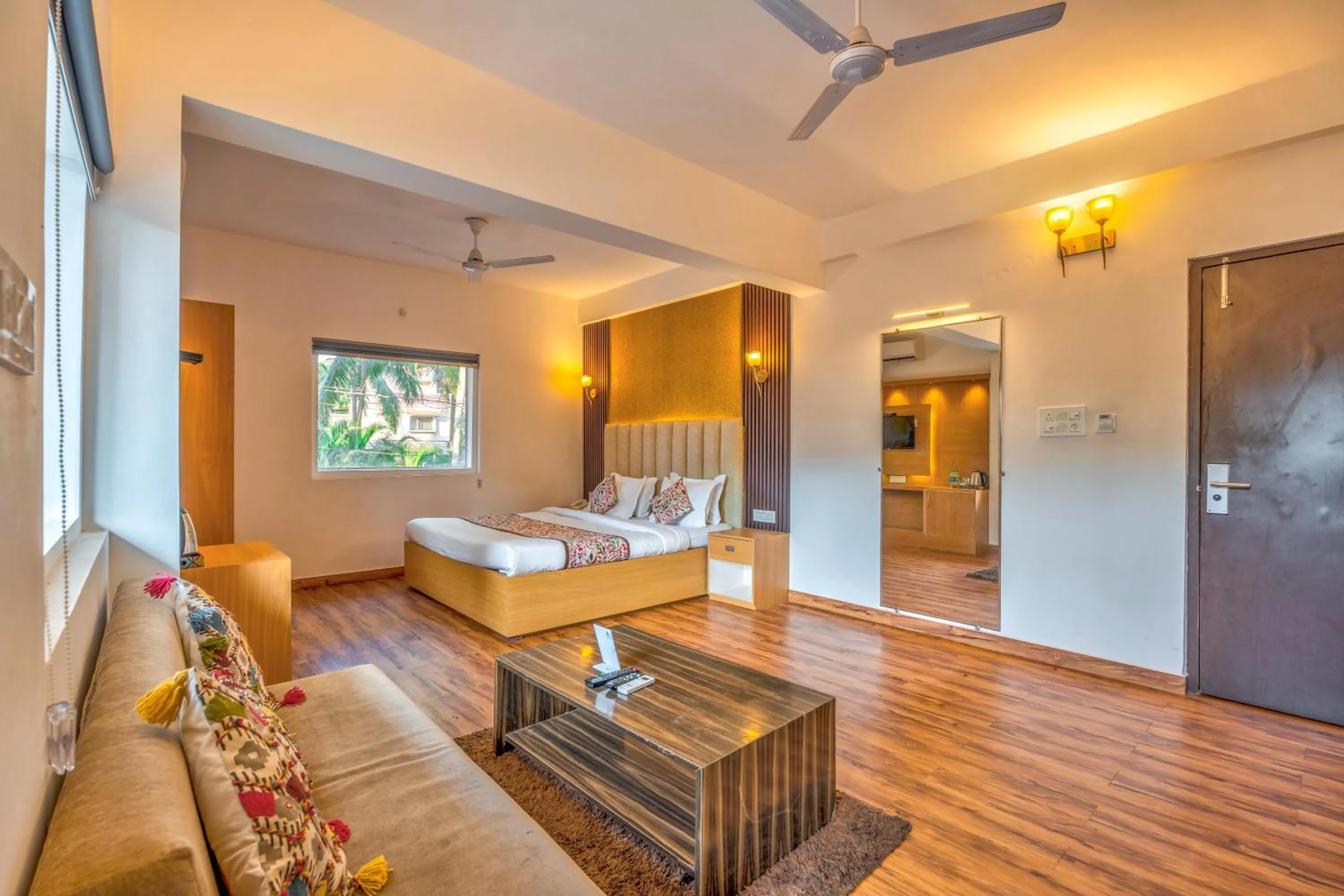 King Suite with Balcony in The Boho, Vagator Beach Goa Near Thalassa