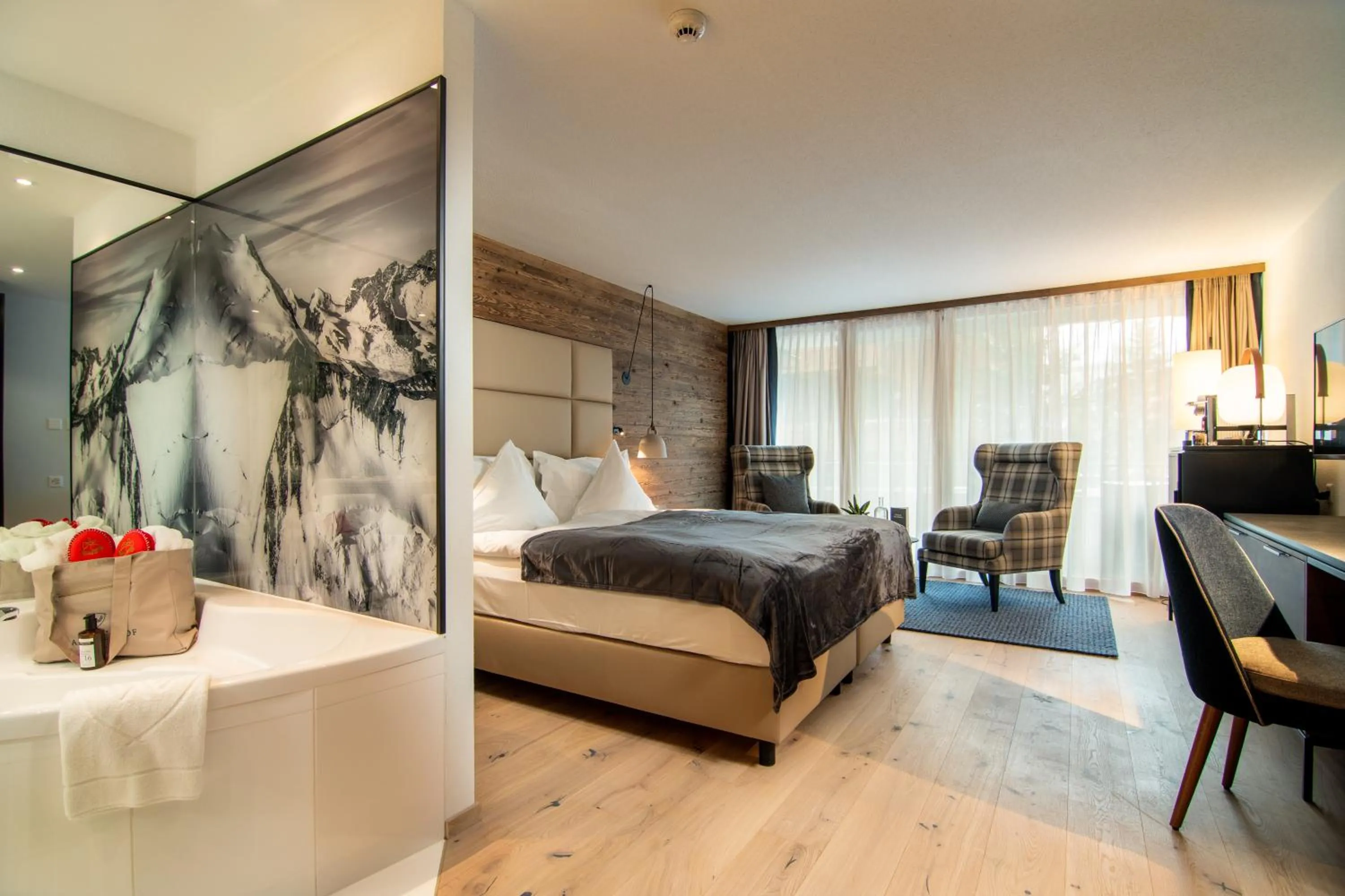 Superior Double or Twin Room in Walliserhof Grand-Hotel & Spa Relais & Châteaux