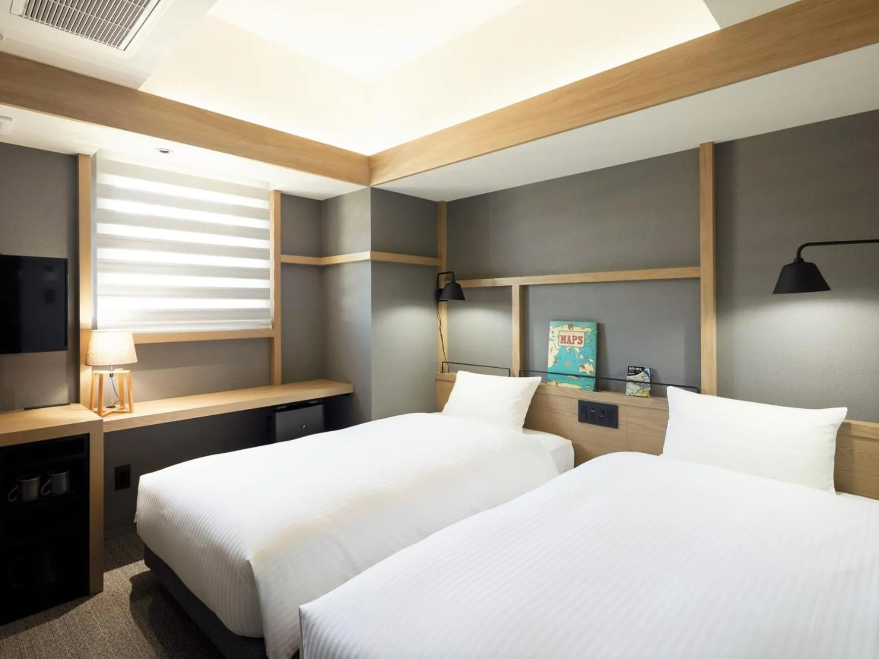Standard Twin Room - single occupancy - Non-Smoking in LAMP LIGHT BOOKS HOTEL sapporo