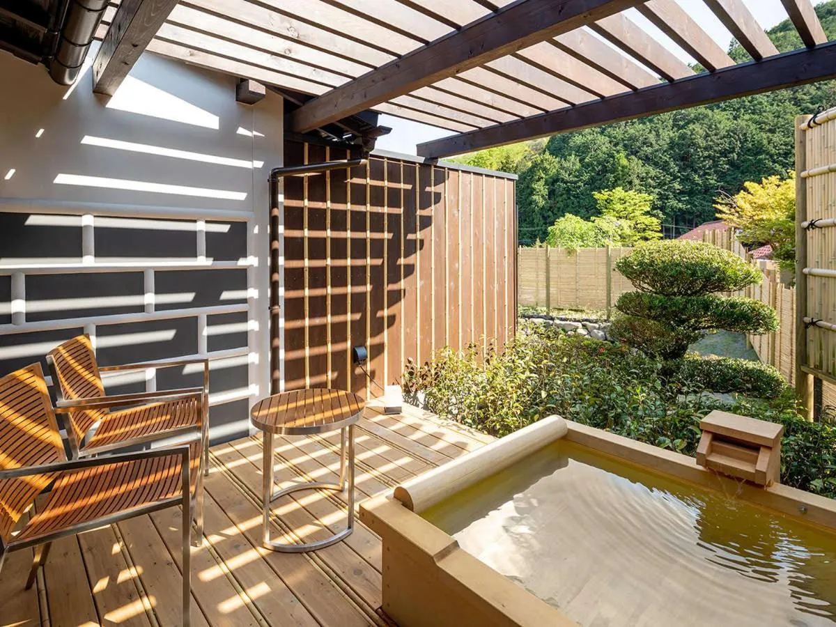 Special Room with Tatami Area and Open-Air Bath B in Shirakabe
