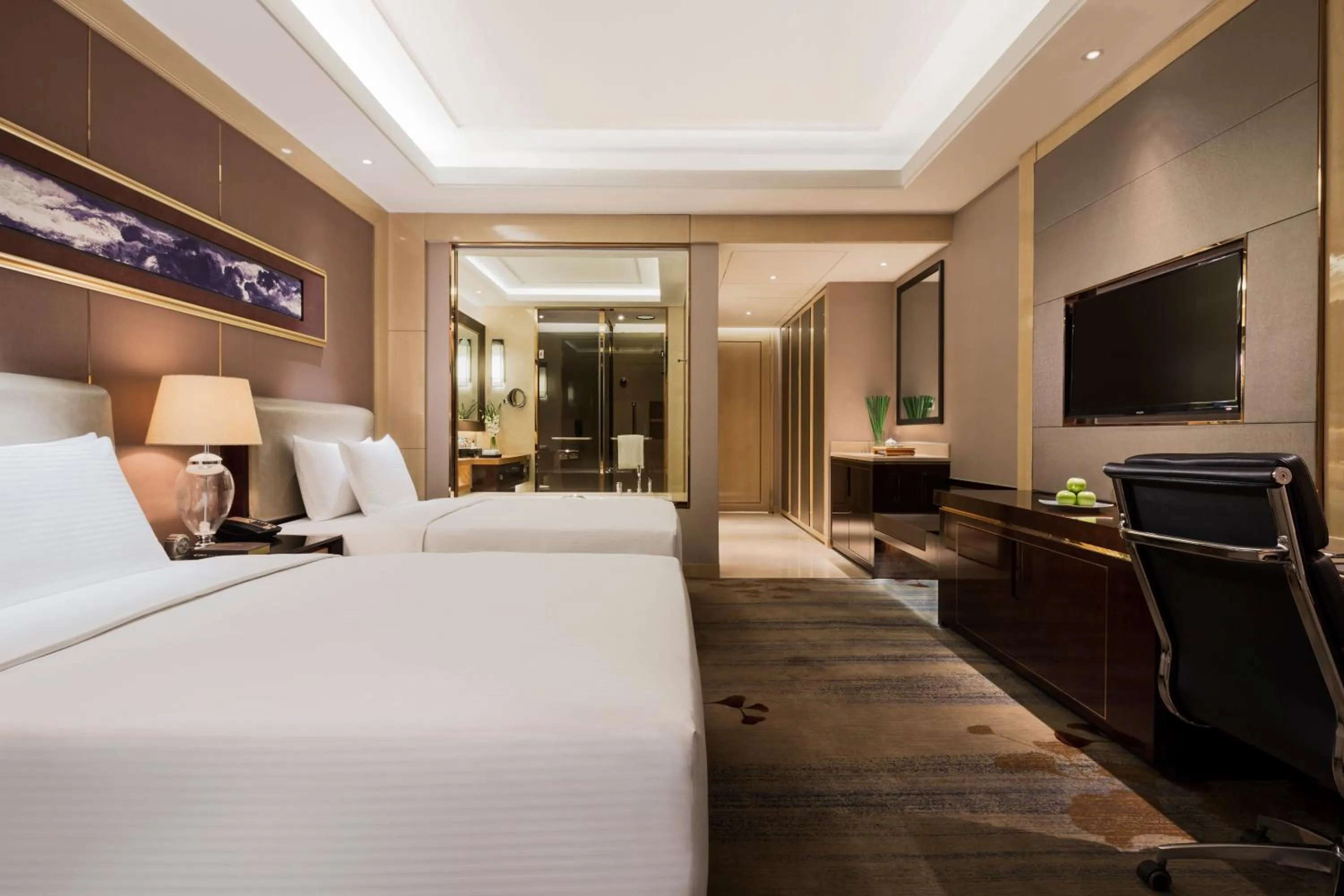 Executive Deluxe Twin Room in Wanda Realm Dandong