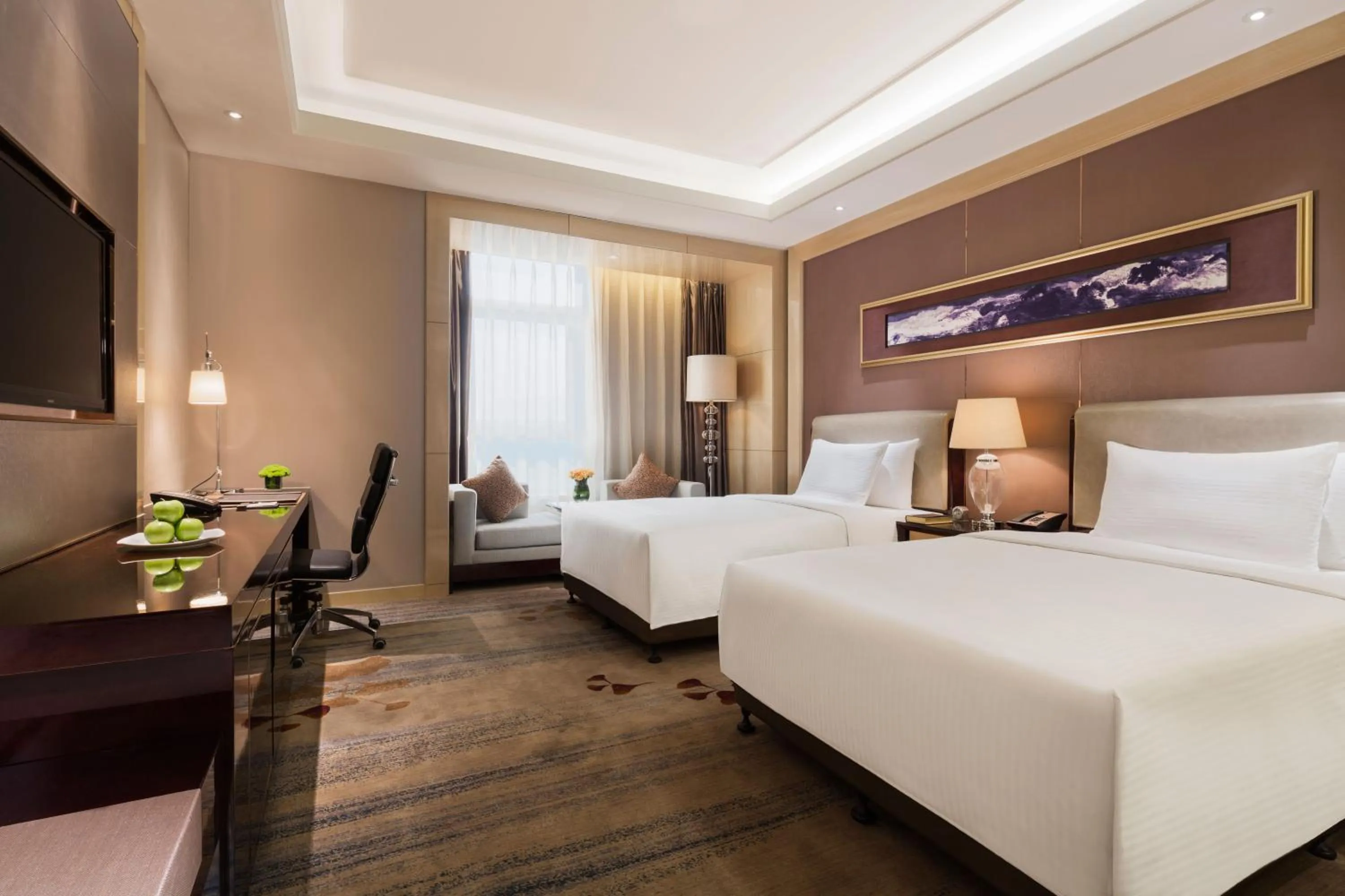 Deluxe Twin Room in Wanda Realm Dandong