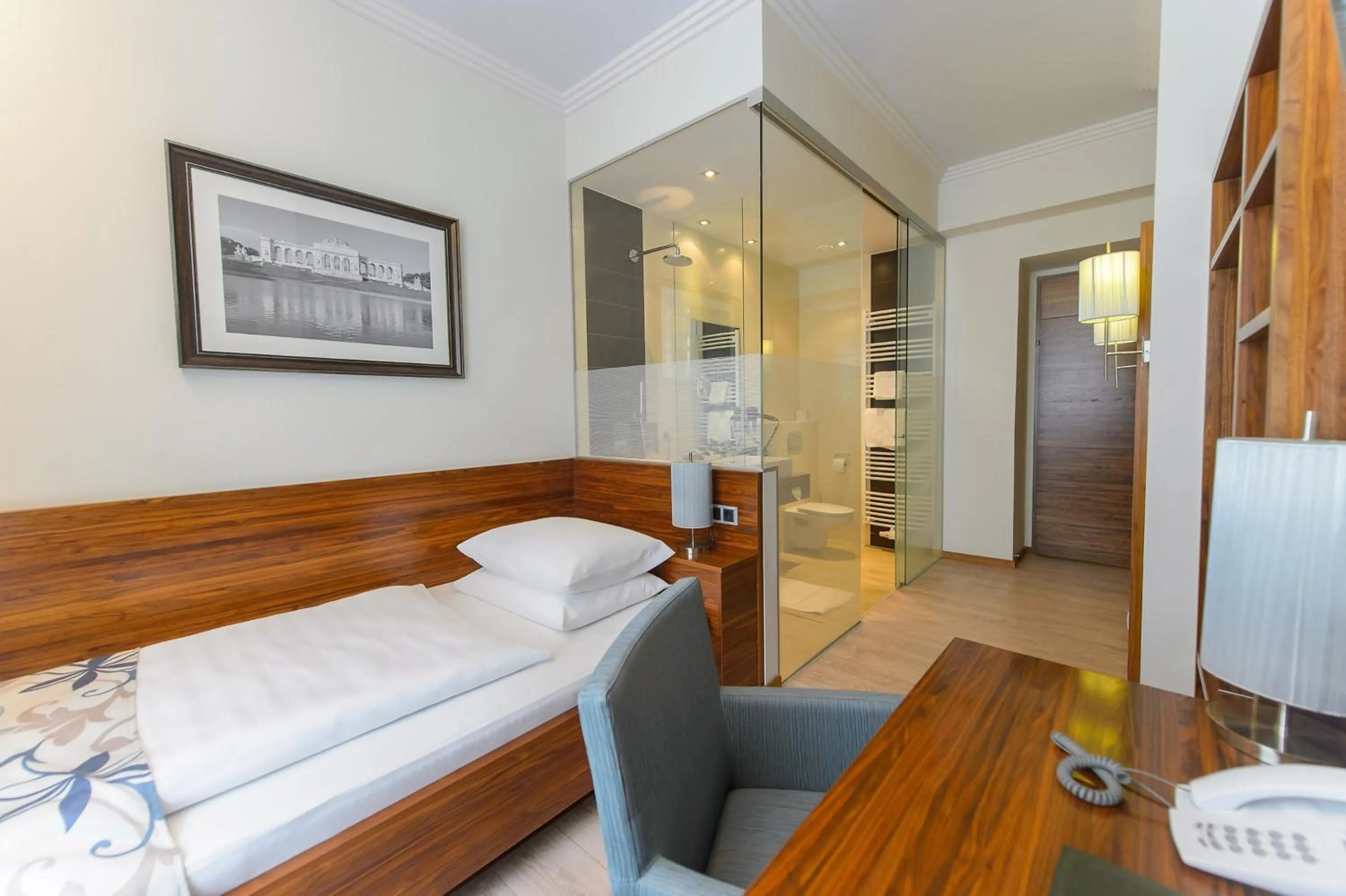 Single Room in Hotel Vienna beim Prater