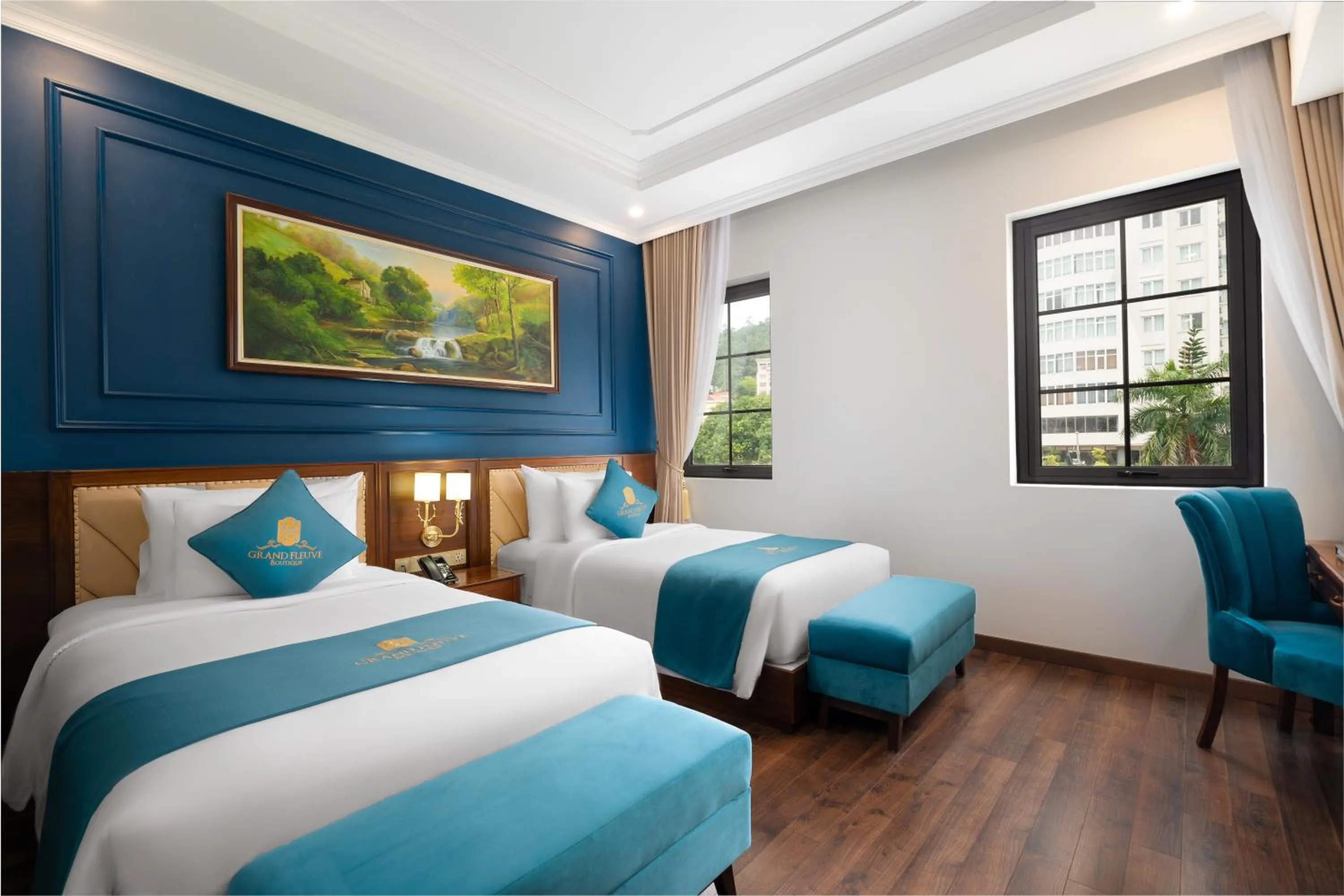 Deluxe Twin Room in Grand Fleuve Boutique