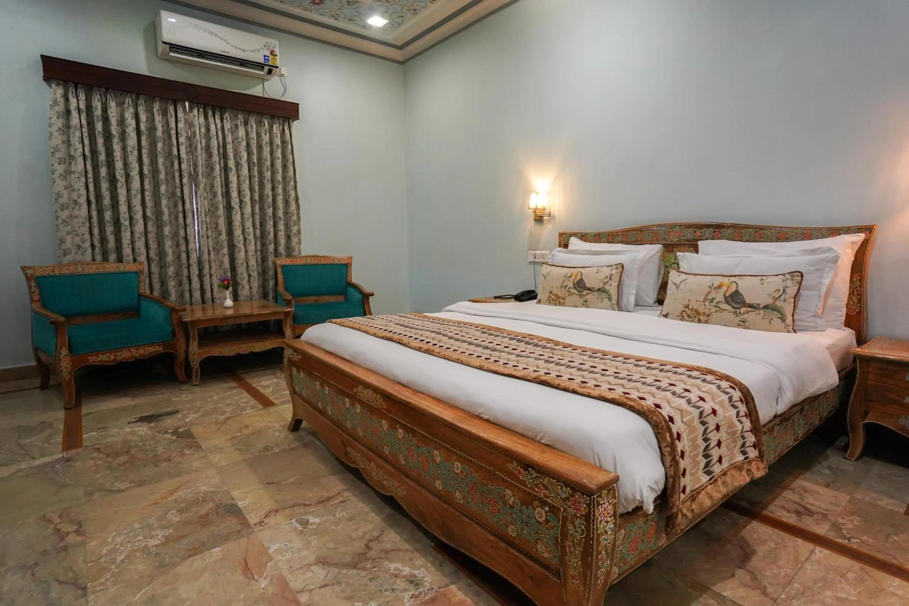 King Room with Pool View in Marugarh Resort and Spa