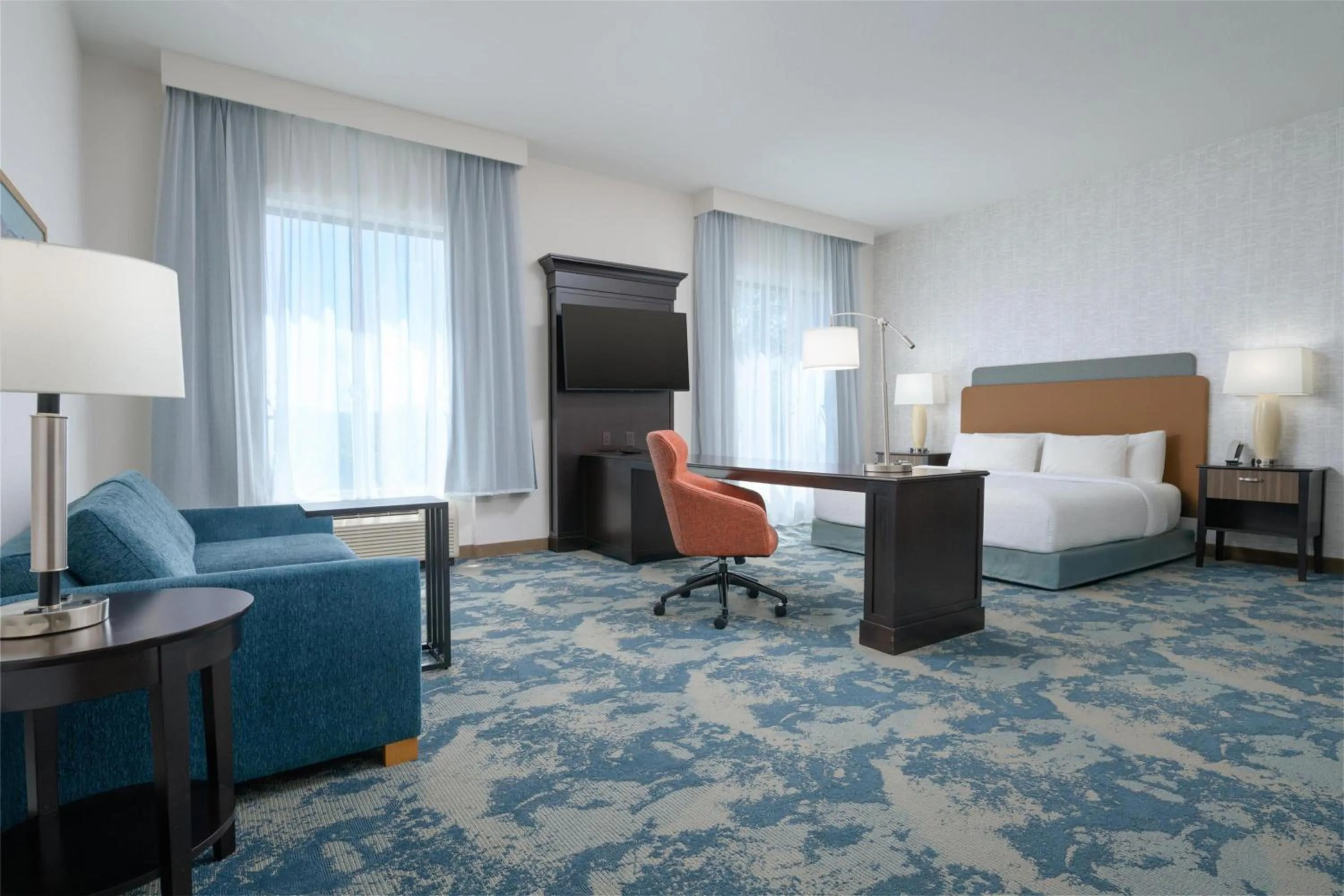 King Room with Sofa Bed - Hearing Accessible/Non-Smoking in Hampton Inn & Suites Chattanooga/Hamilton Place