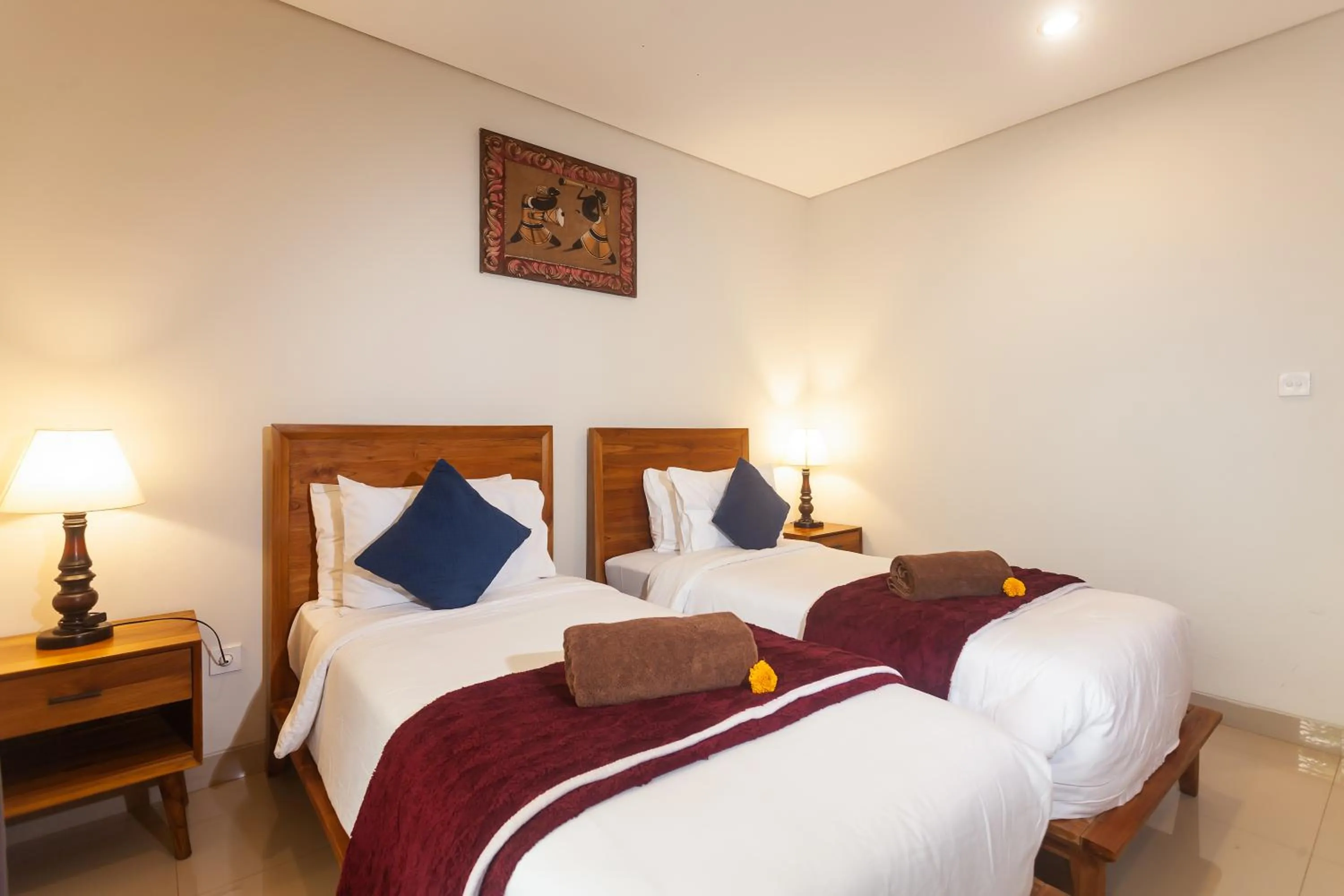 Superior Twin Room in Naksa Homestay Sanur