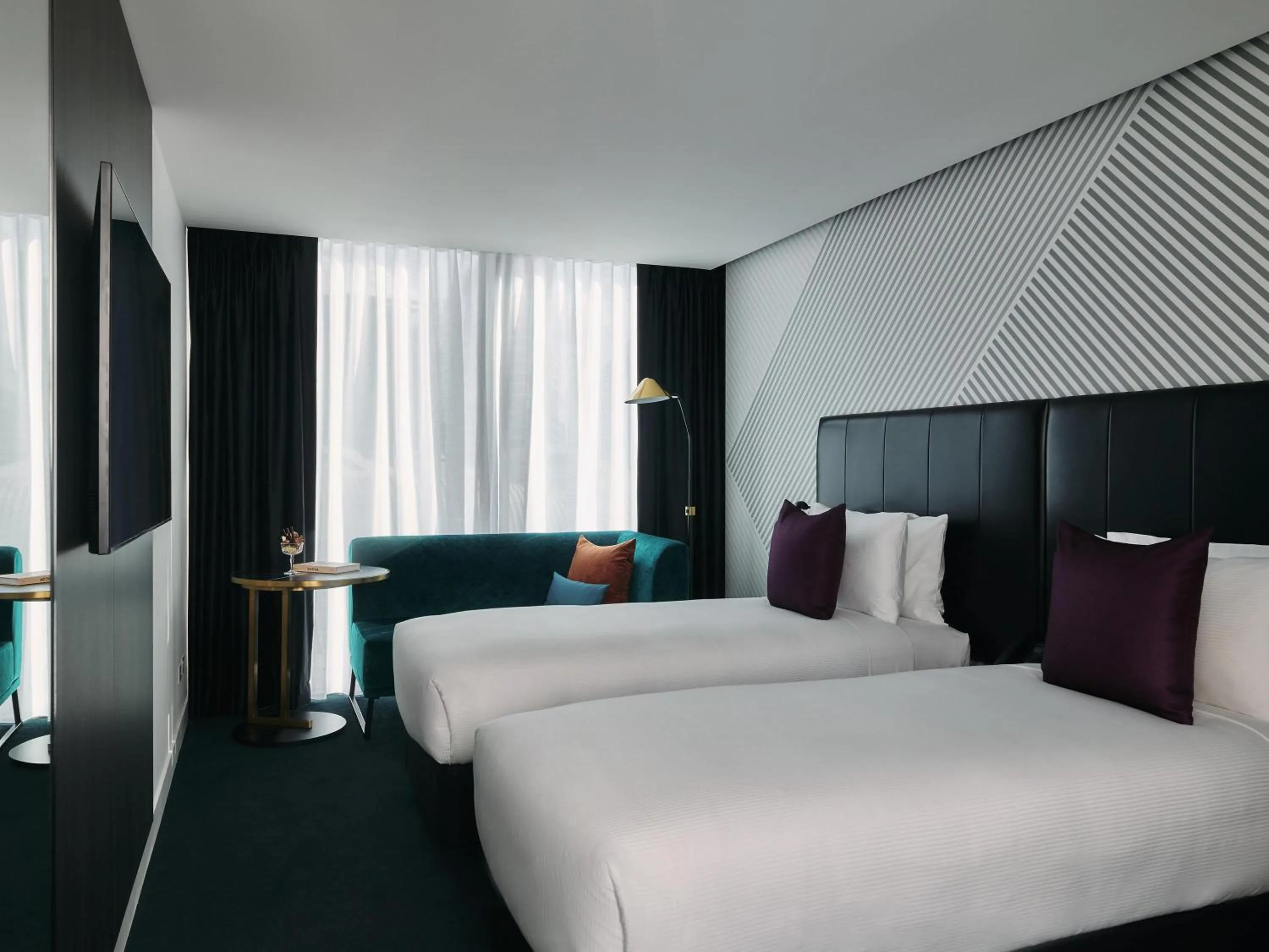 Superior Twin Room in Movenpick Hotel Melbourne On Spencer