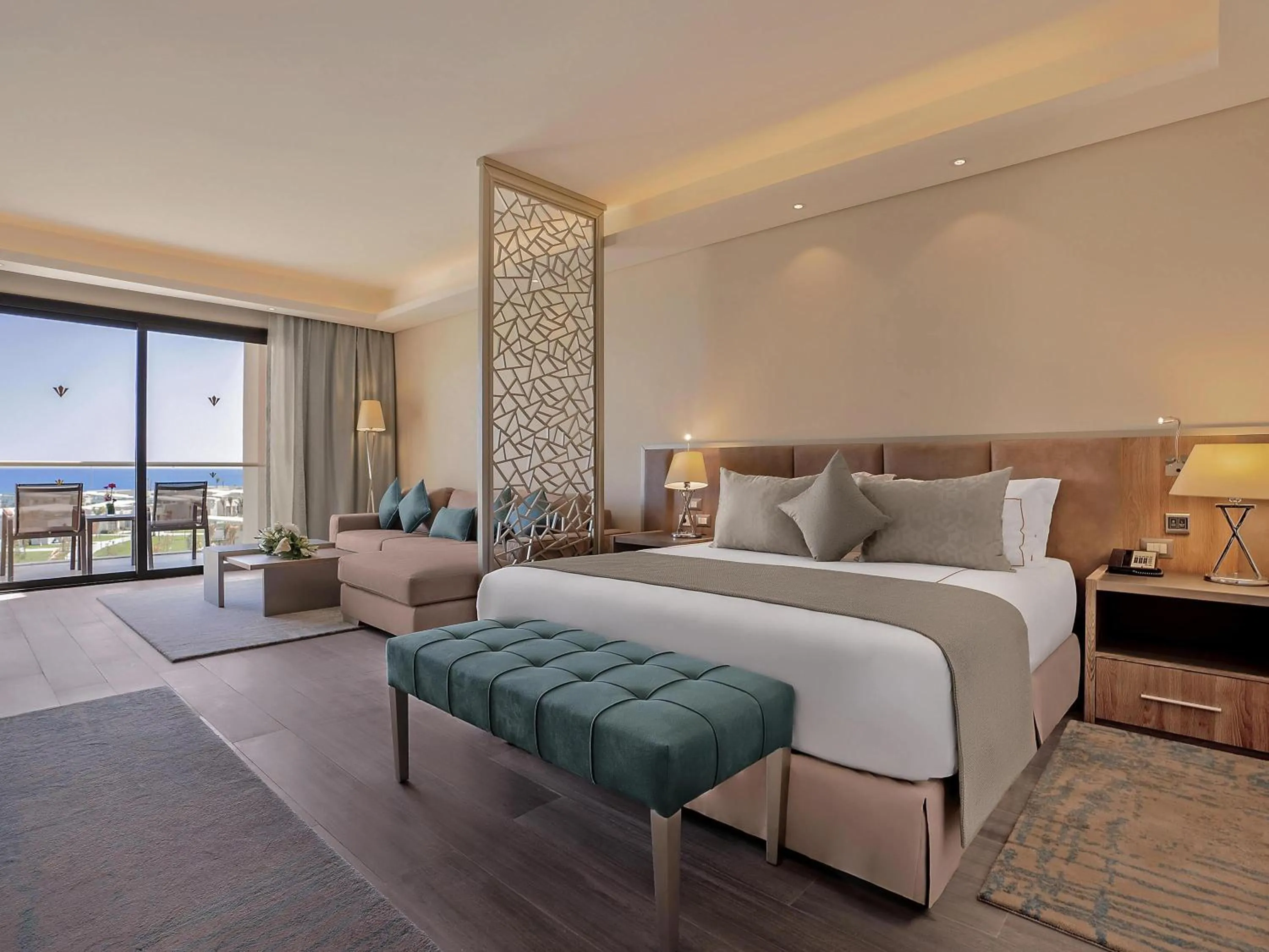 King Suite with Sea View in Rixos Premium Magawish Suites and Villas- Ultra All-Inclusive