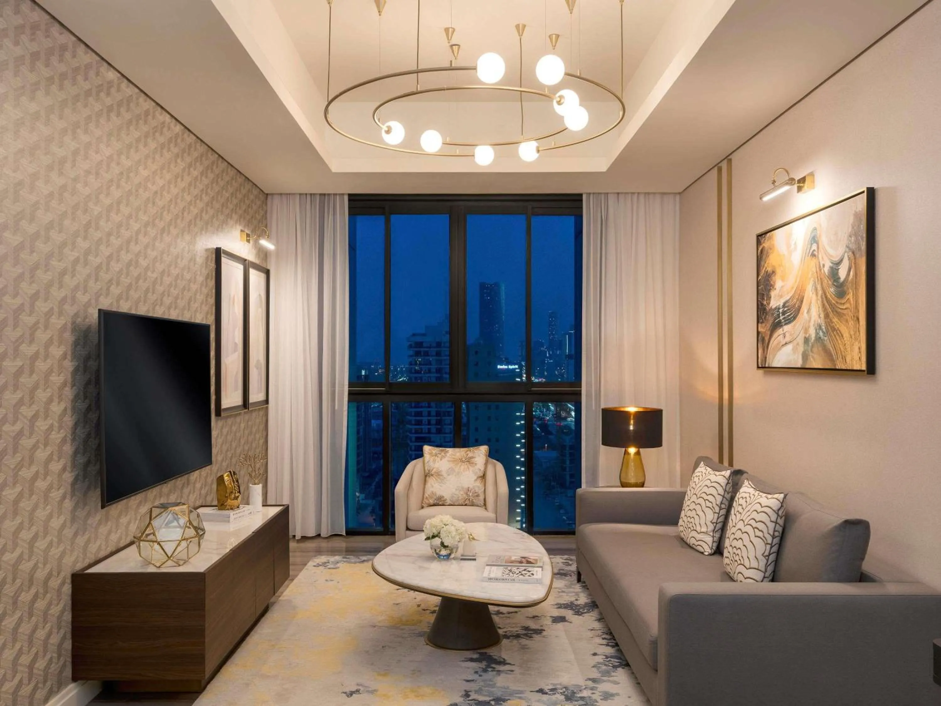 Fairmont Deluxe Residence One Bedroom with Terrace - City View in Fairmont Ramla Riyadh