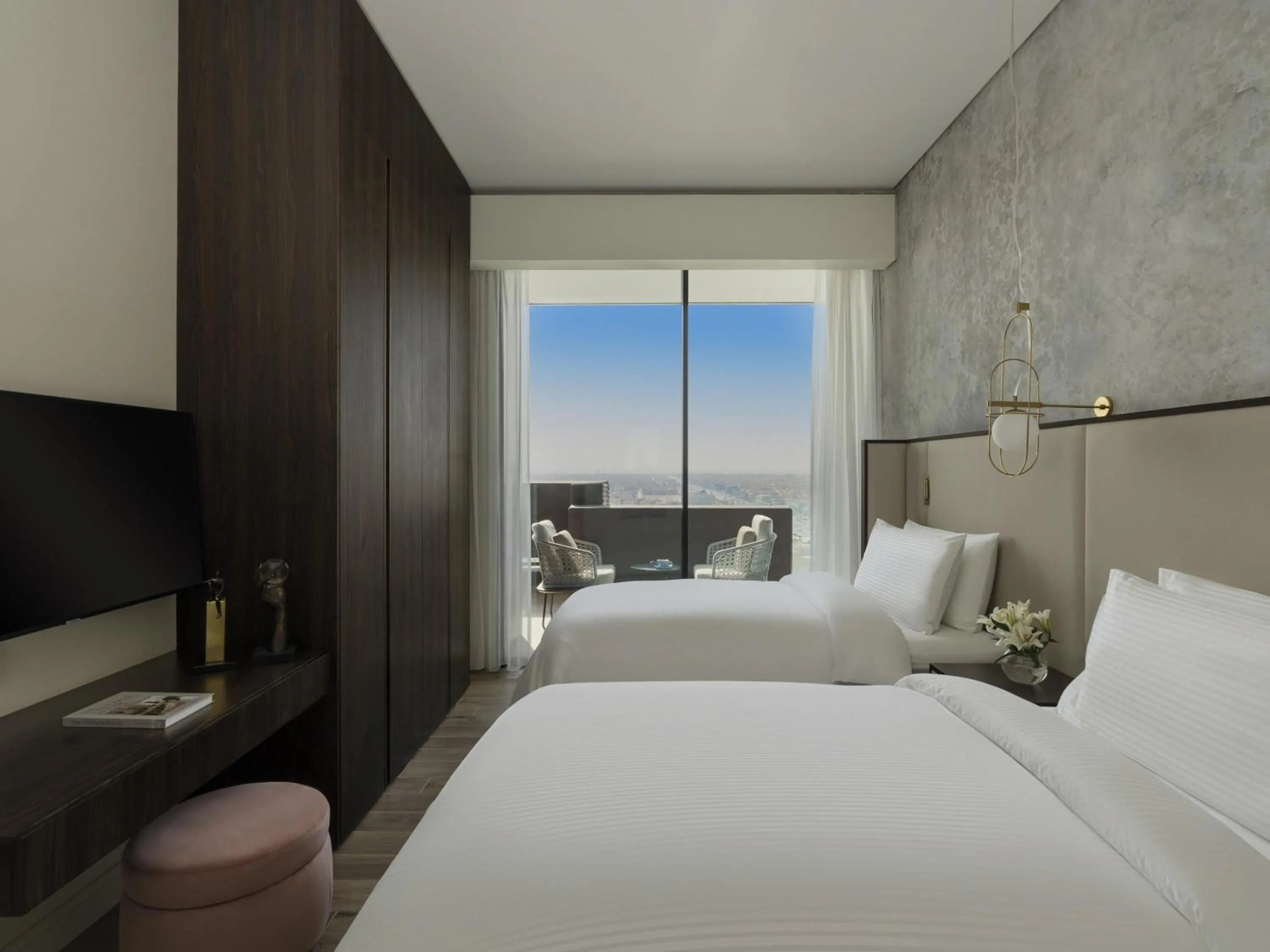 Fairmont Executive Residence Three Bedroom with Terrace - Corner Multiple Sky View in Fairmont Ramla Riyadh