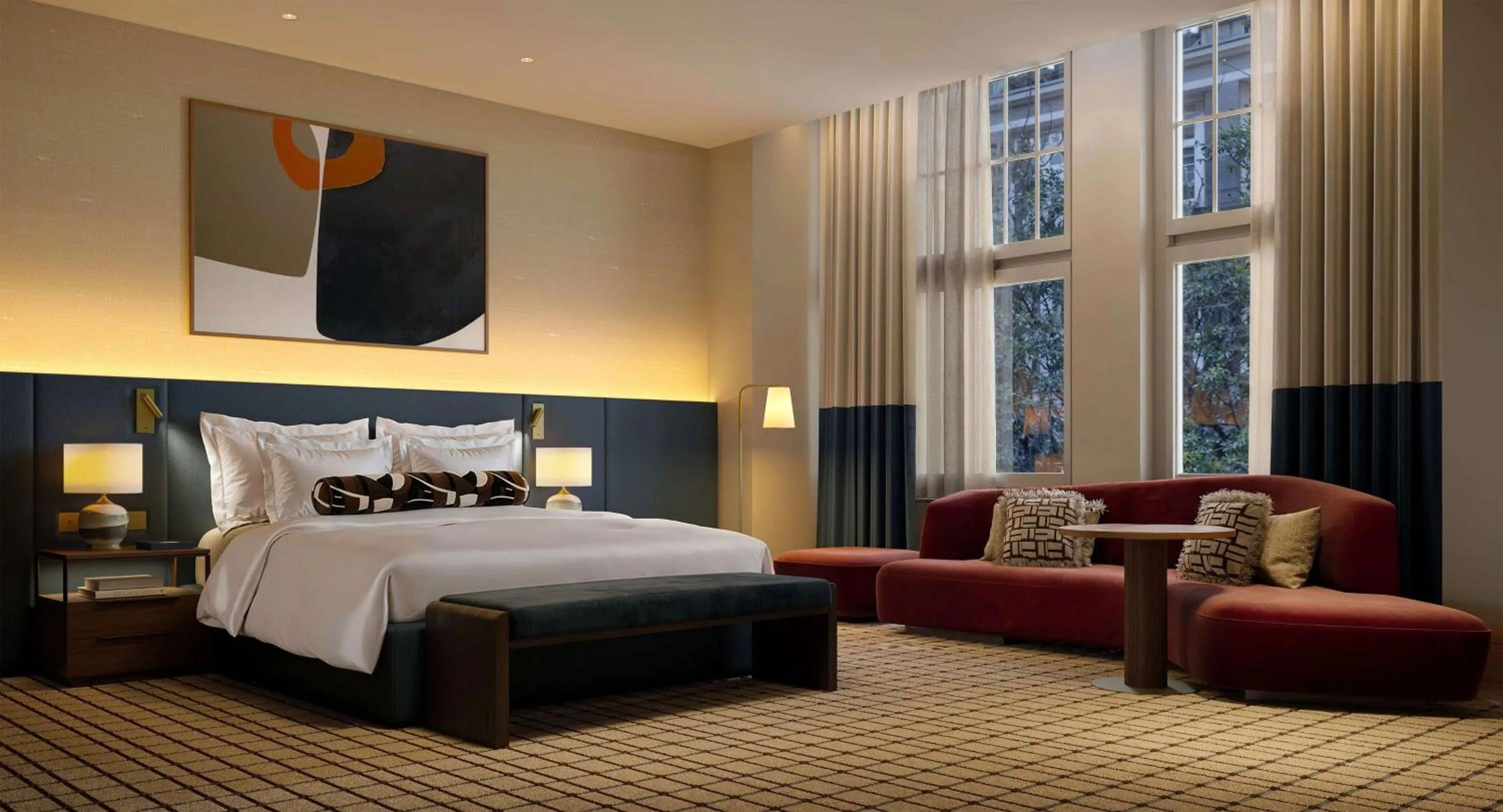 Deluxe King Room - Mobility Accessible in Conrad Hamburg