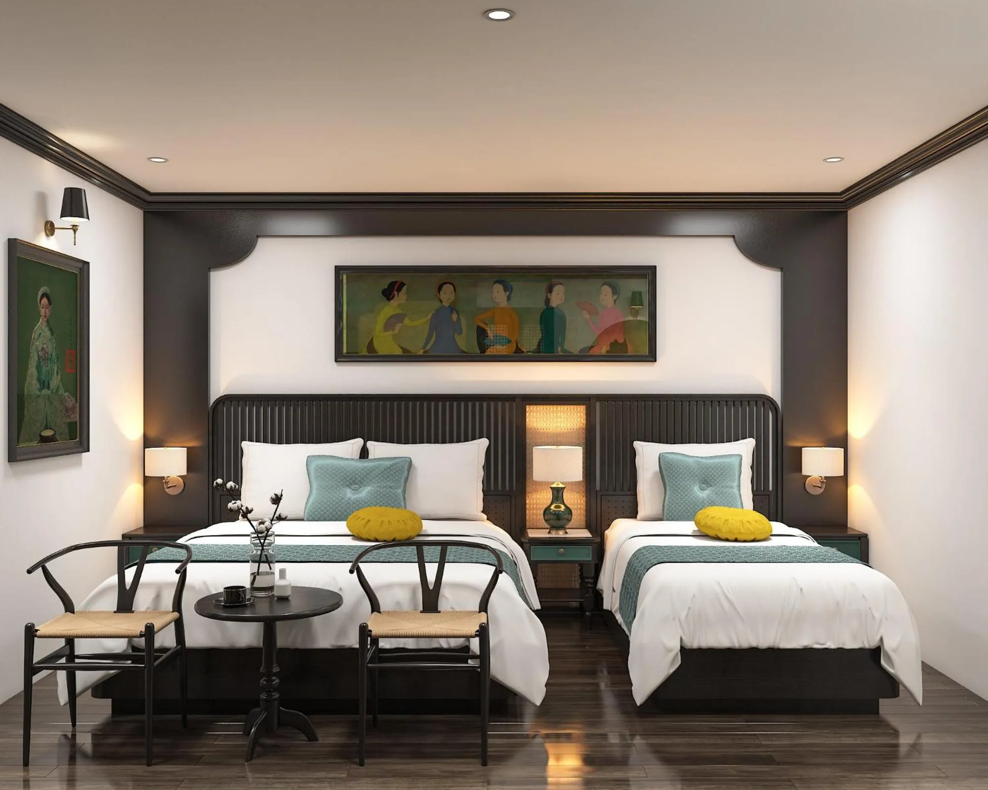 Triple Room with City View in Nature Boutique Hotel - Nguyen Thi Nghia