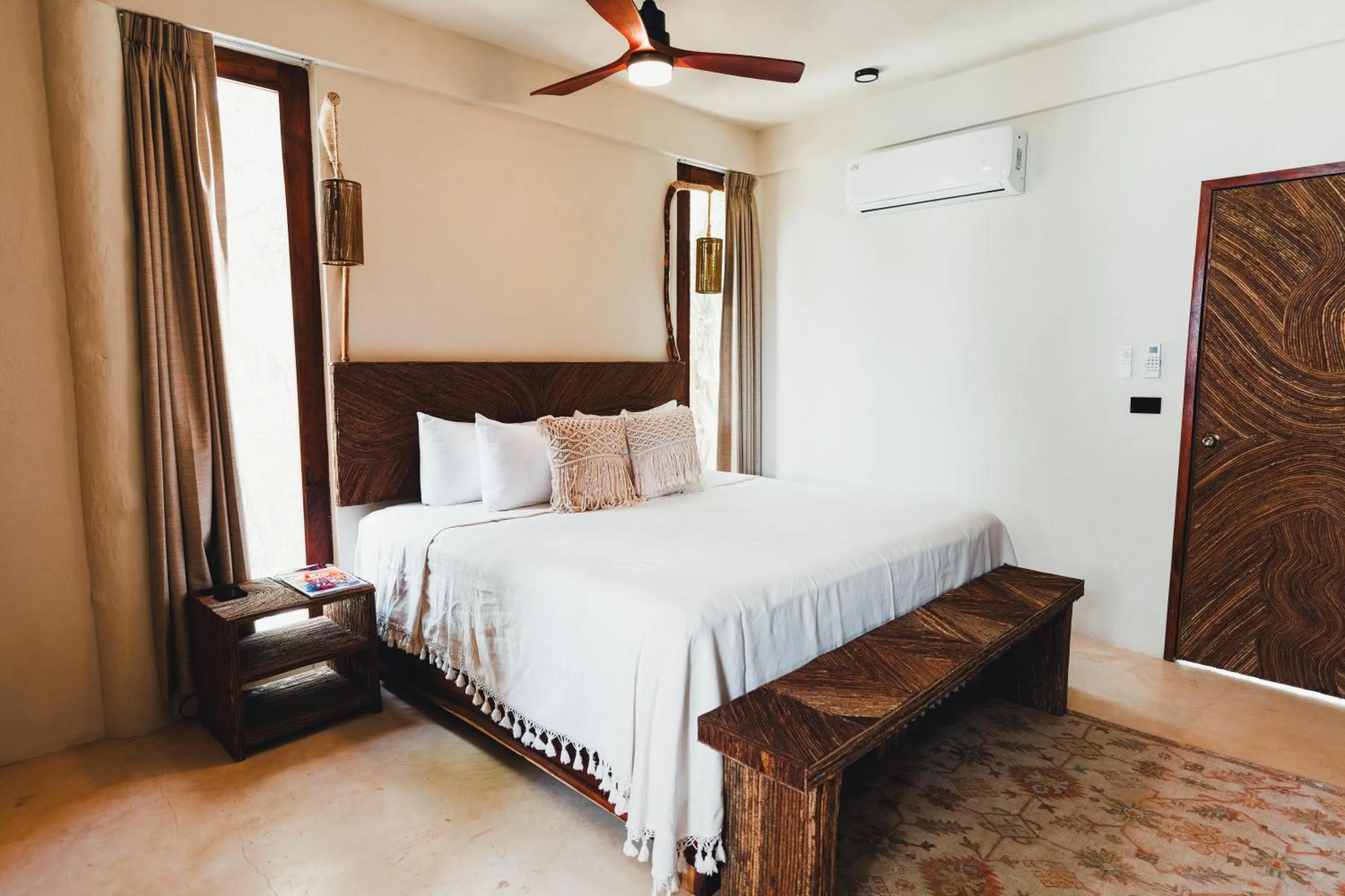 King Suite with Ocean View in Orchid House Tulum Beach