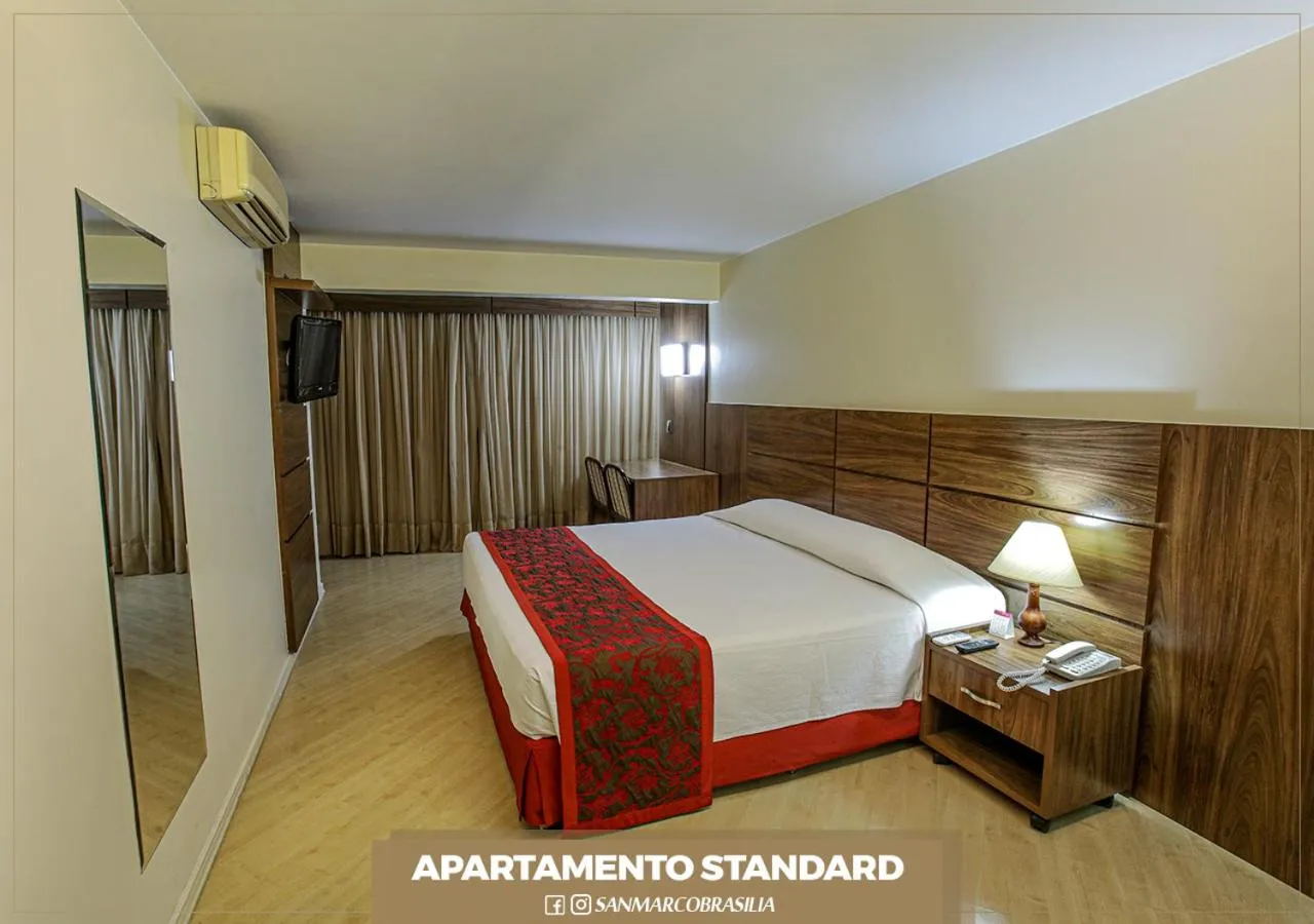 Standard Double Room in San Marco Hotel Brasília
