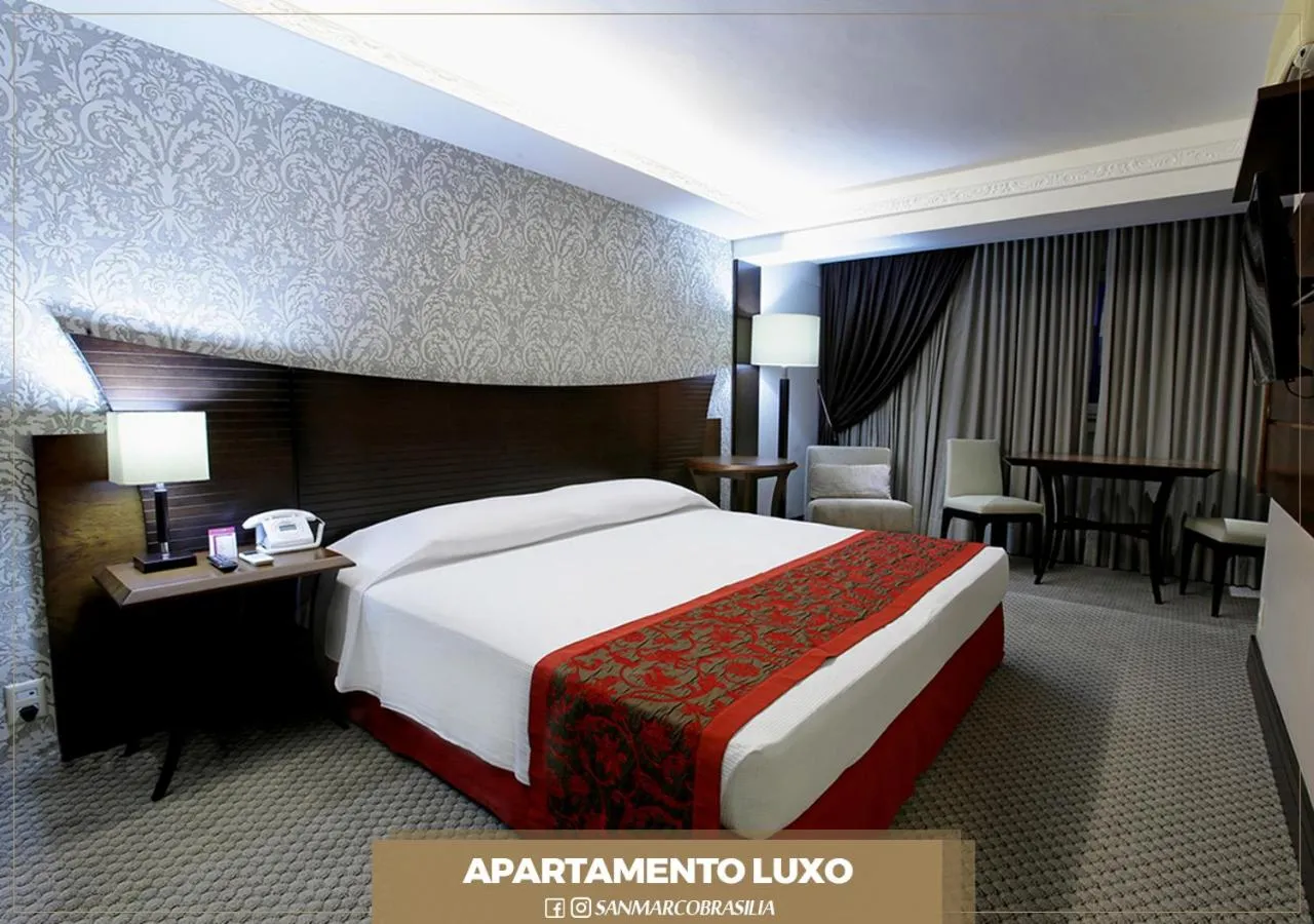 Luxury Double Room in San Marco Hotel Brasília
