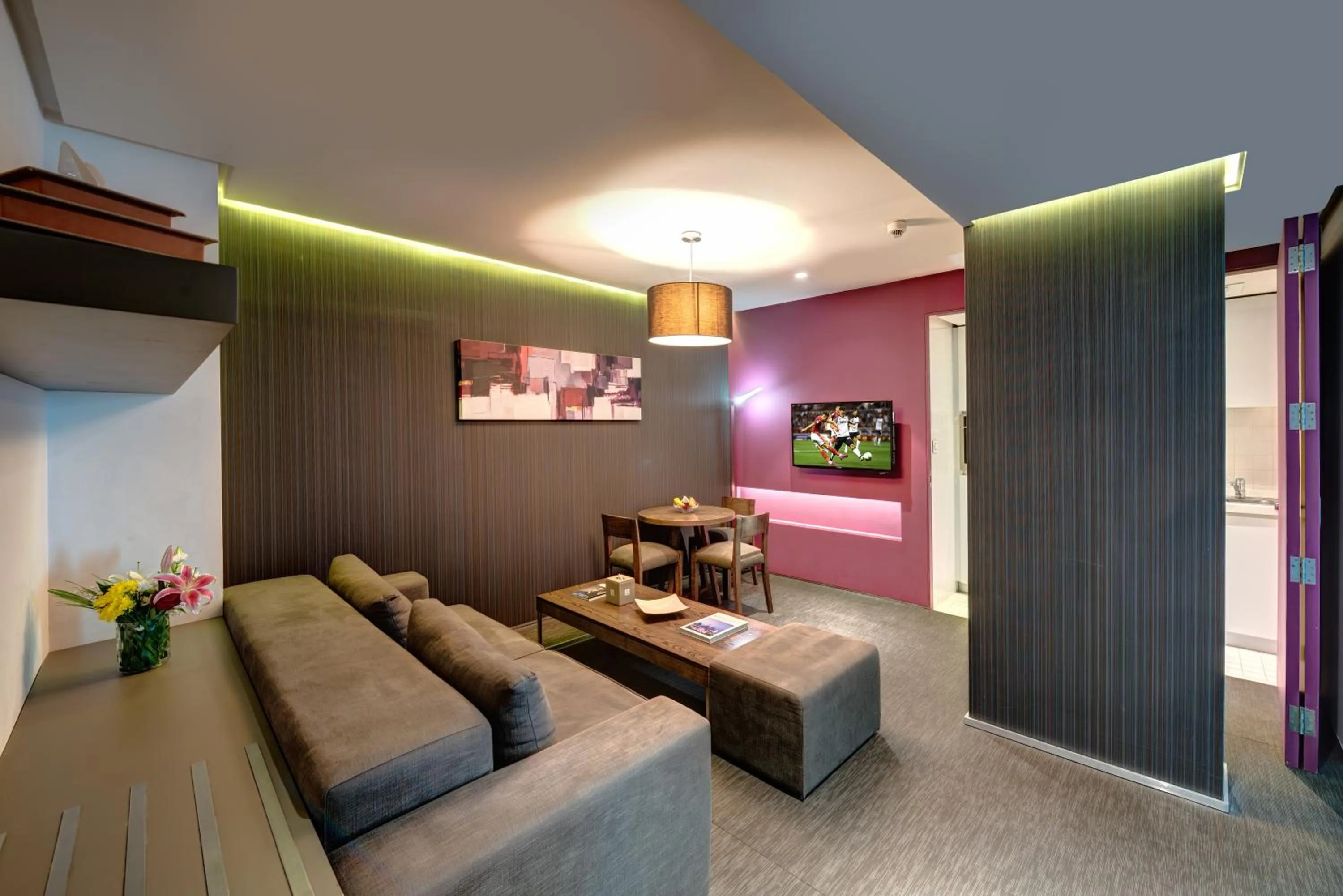 Family Suite - Partial Lagoon View in 72 Hotel Sharjah