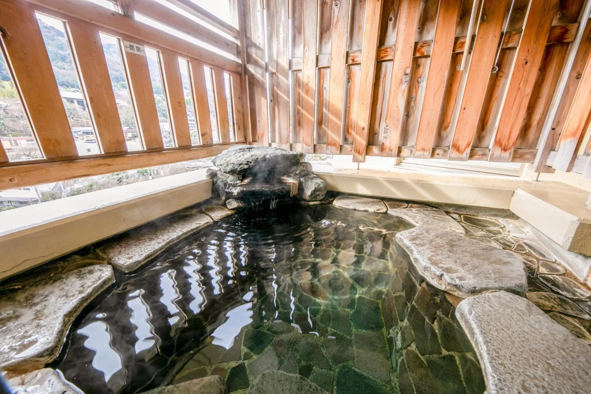 Japanese-Style Room with Open Air Bath in Hakone Yumoto Onsen Hotel Kajikaso