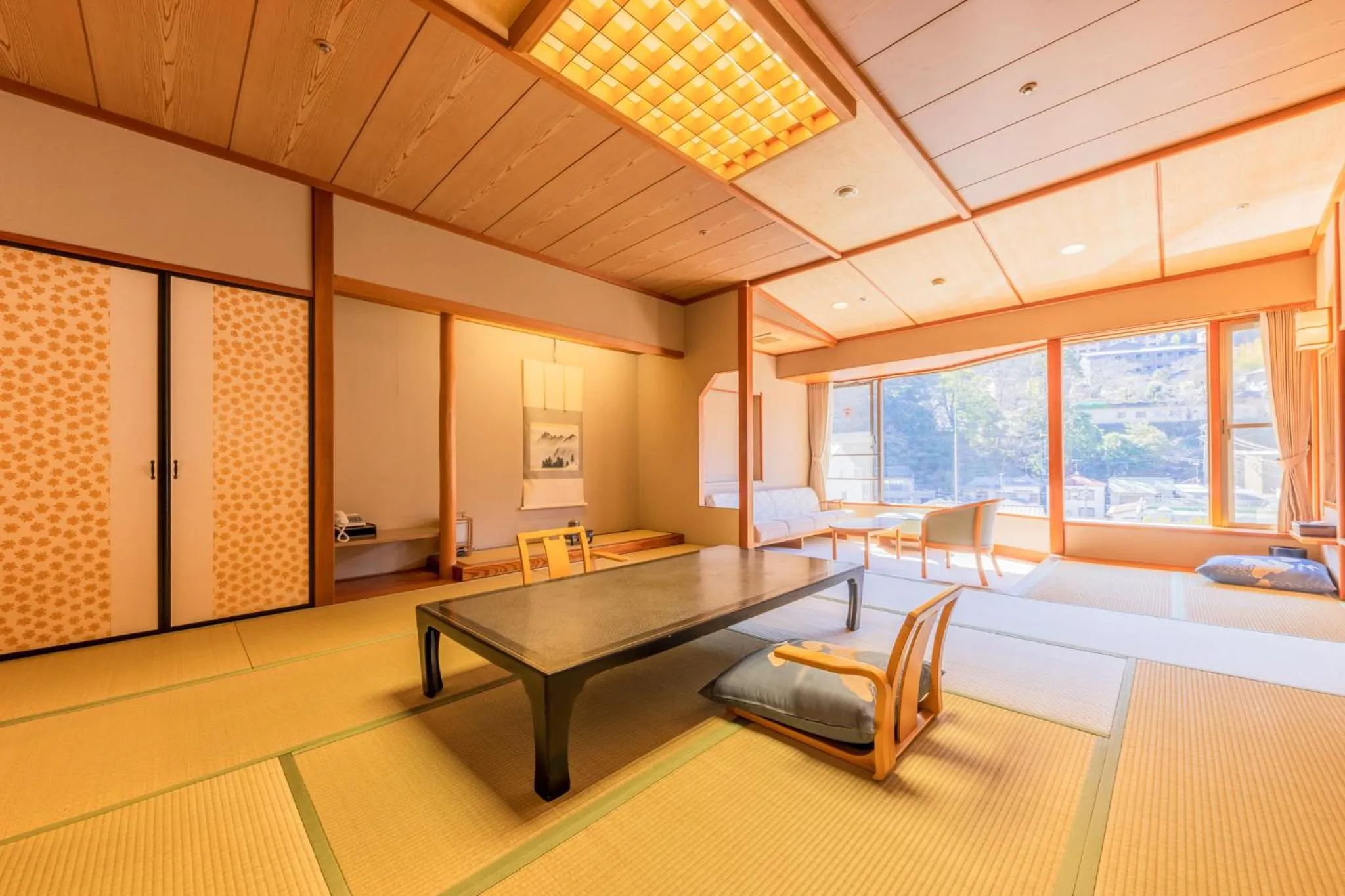 Japanese-Style Room with River View - Annex in Hakone Yumoto Onsen Hotel Kajikaso