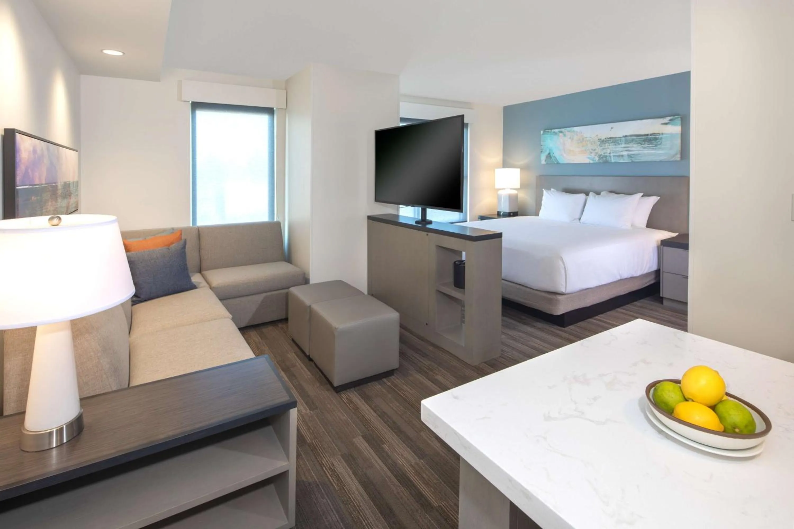 King Studio Suite with Kitchen and Sofa Bed in Hyatt House Lewes Rehoboth Beach