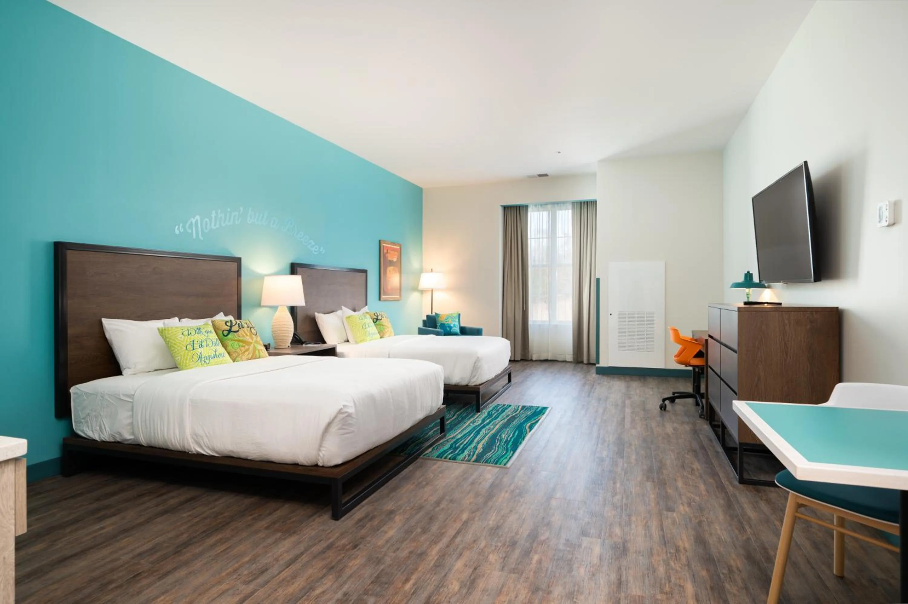 Double Queen Room in The Lodge at Camp Margaritaville