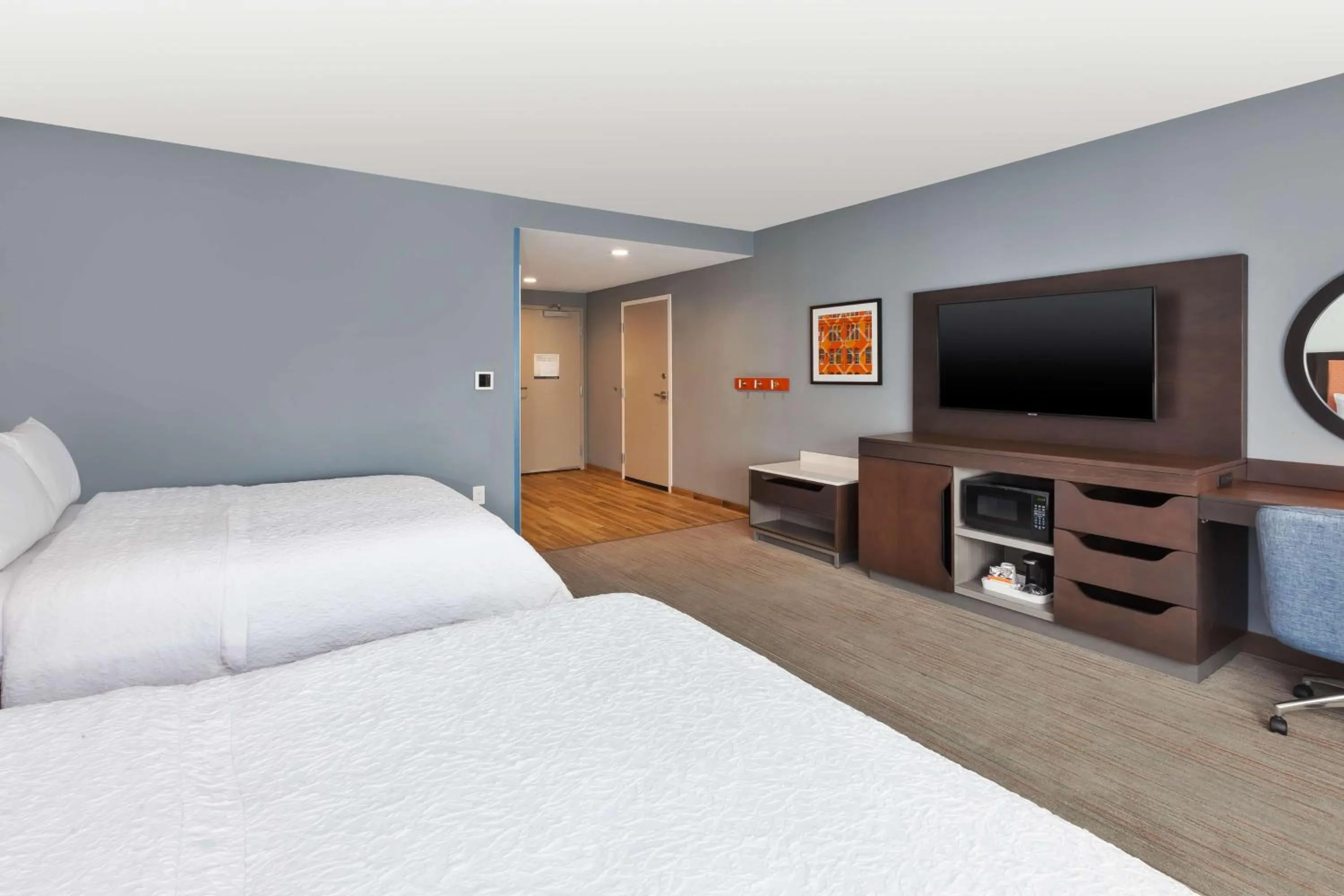 Queen Room with Two Queen Beds in Hampton Inn Danville, Va