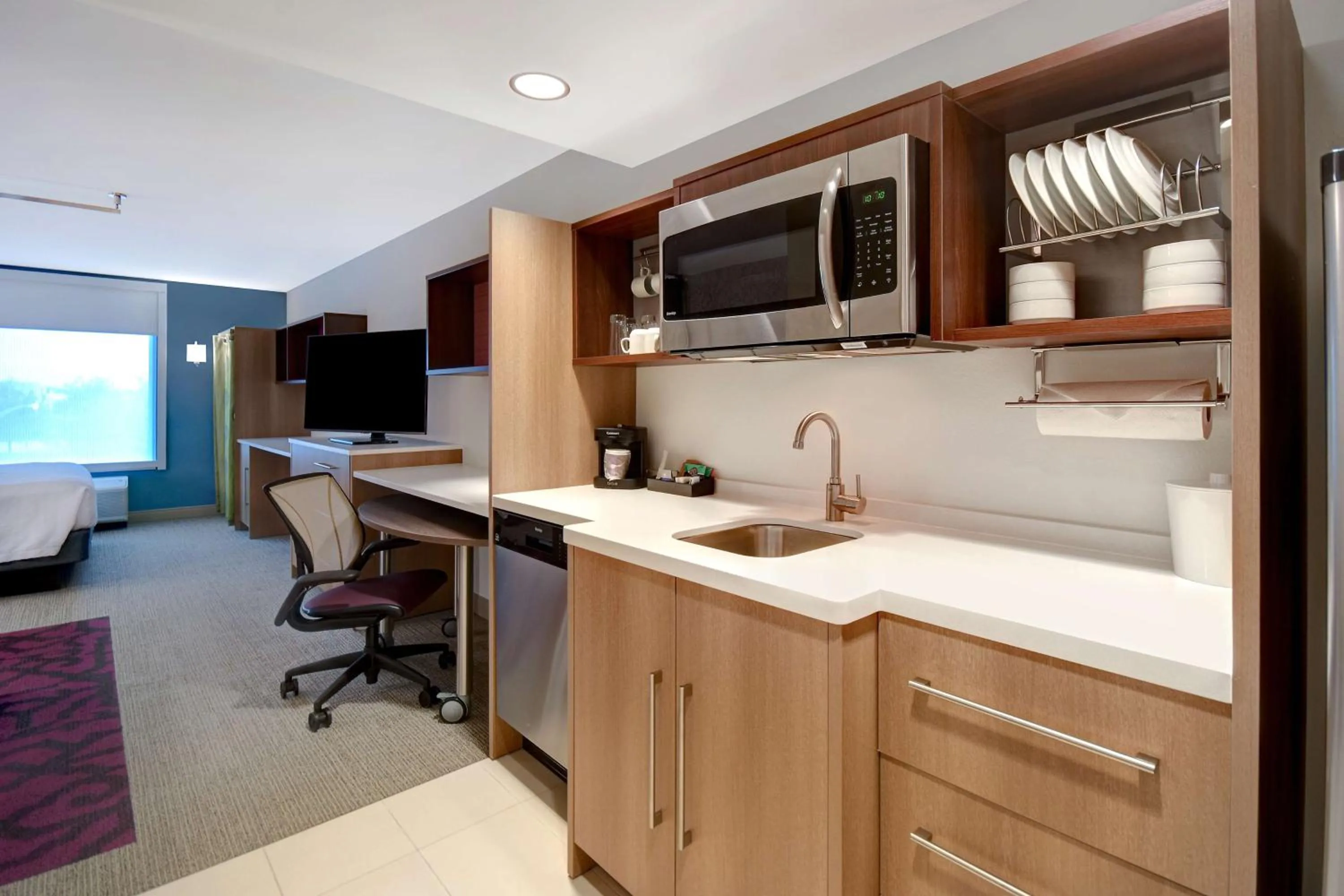 Queen Studio with Two Queen Beds - Mobility Access/Non-Smoking in Home2 Suites East Hanover, NJ