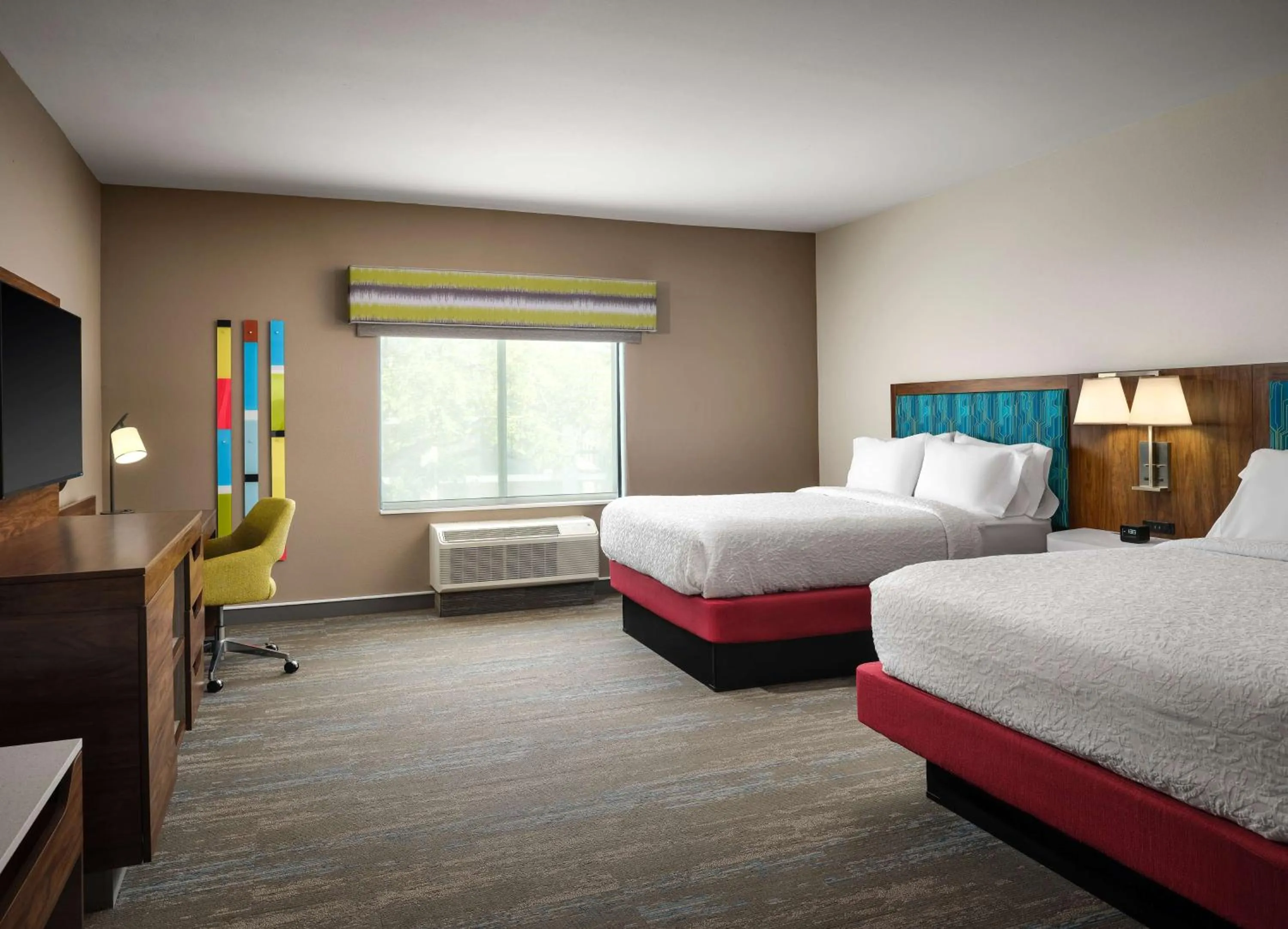 Queen Room with Two Queen Beds - Mobility Access/Non-Smoking in Hampton Inn Pinellas Park St Petersburg, Fl