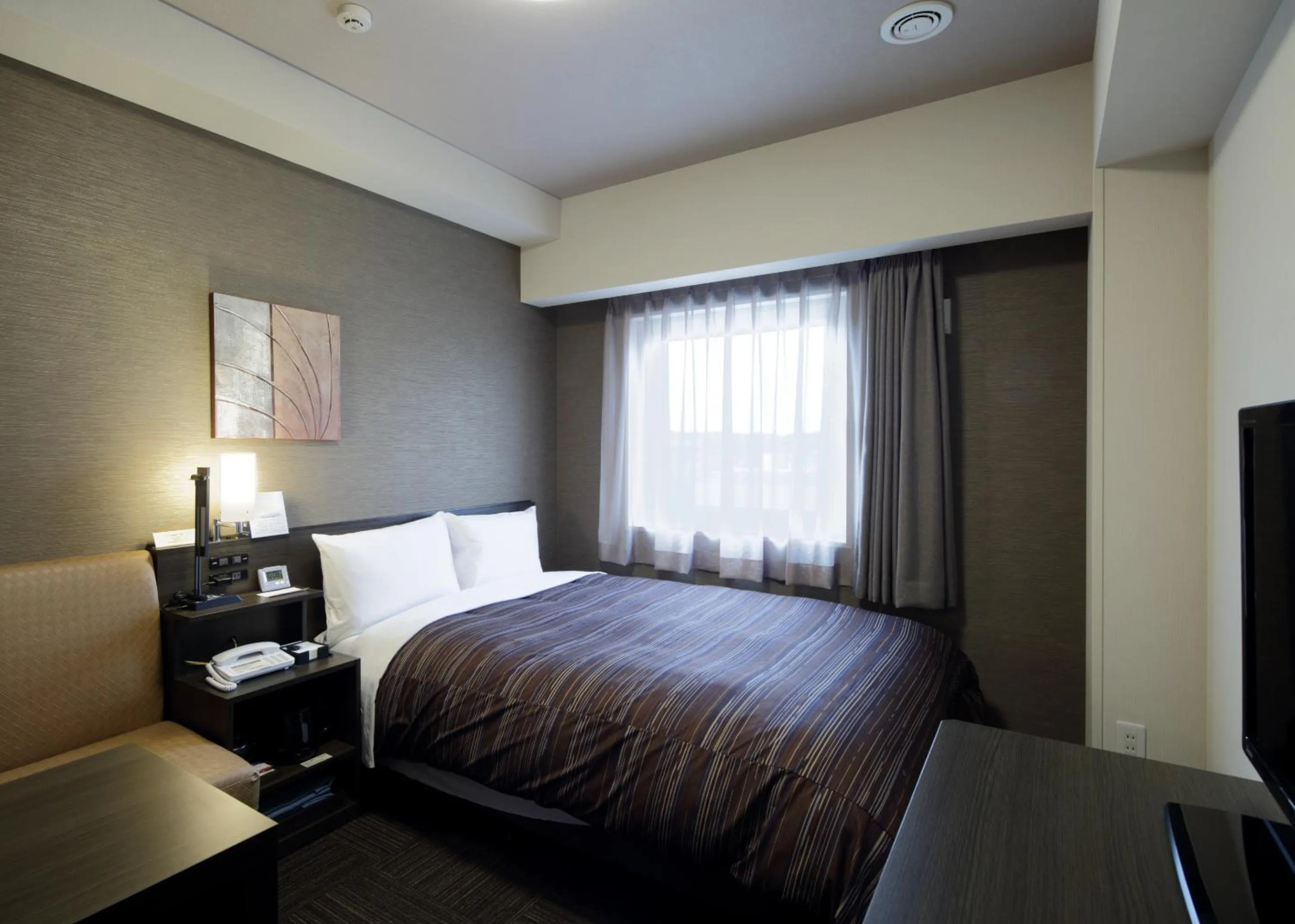 Comfort Double Room with Small Double Bed - single occupancy - Non-Smoking in Hotel Route-Inn Yonago