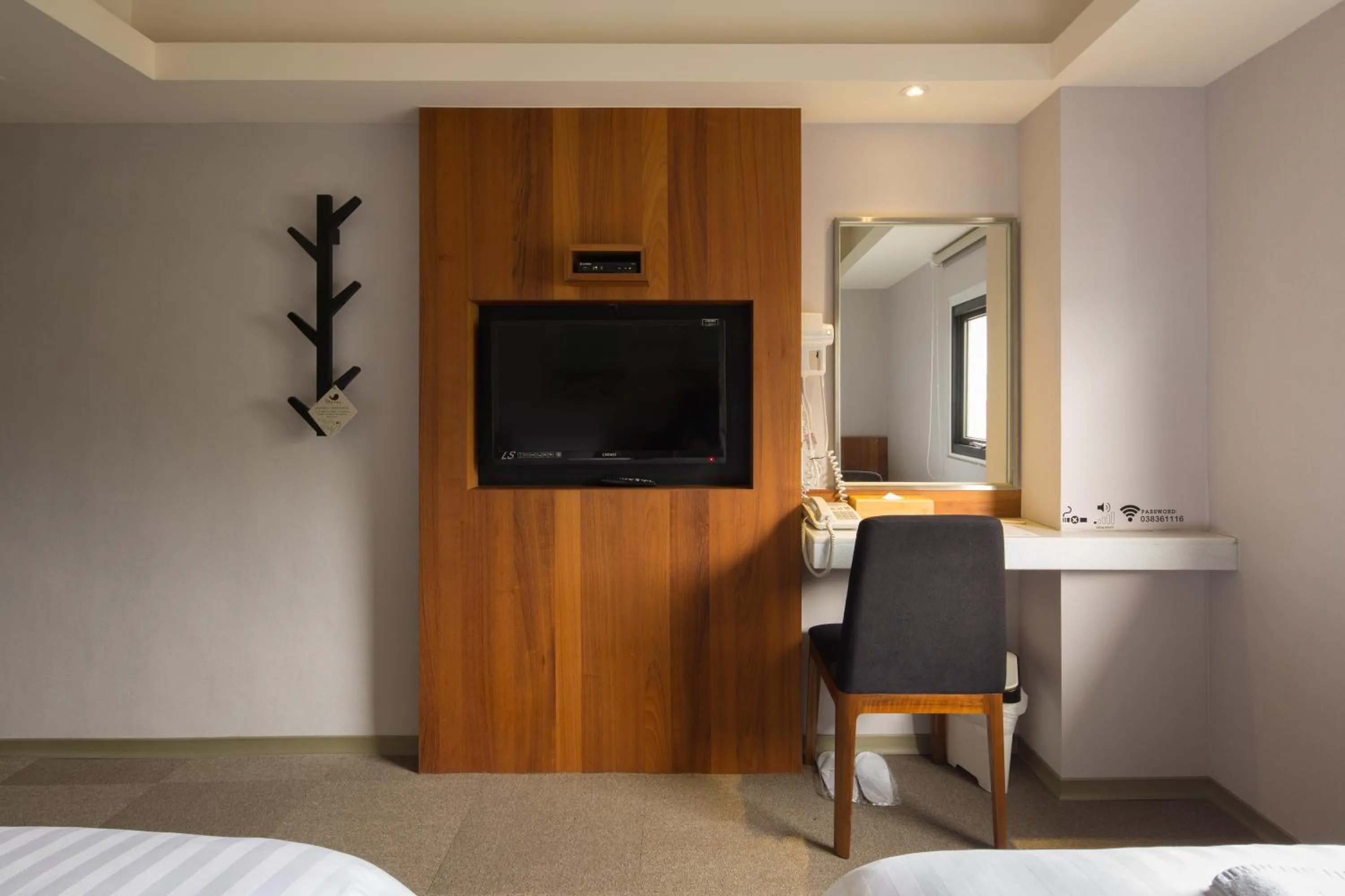 Twin Room with City View in Meci Hotel