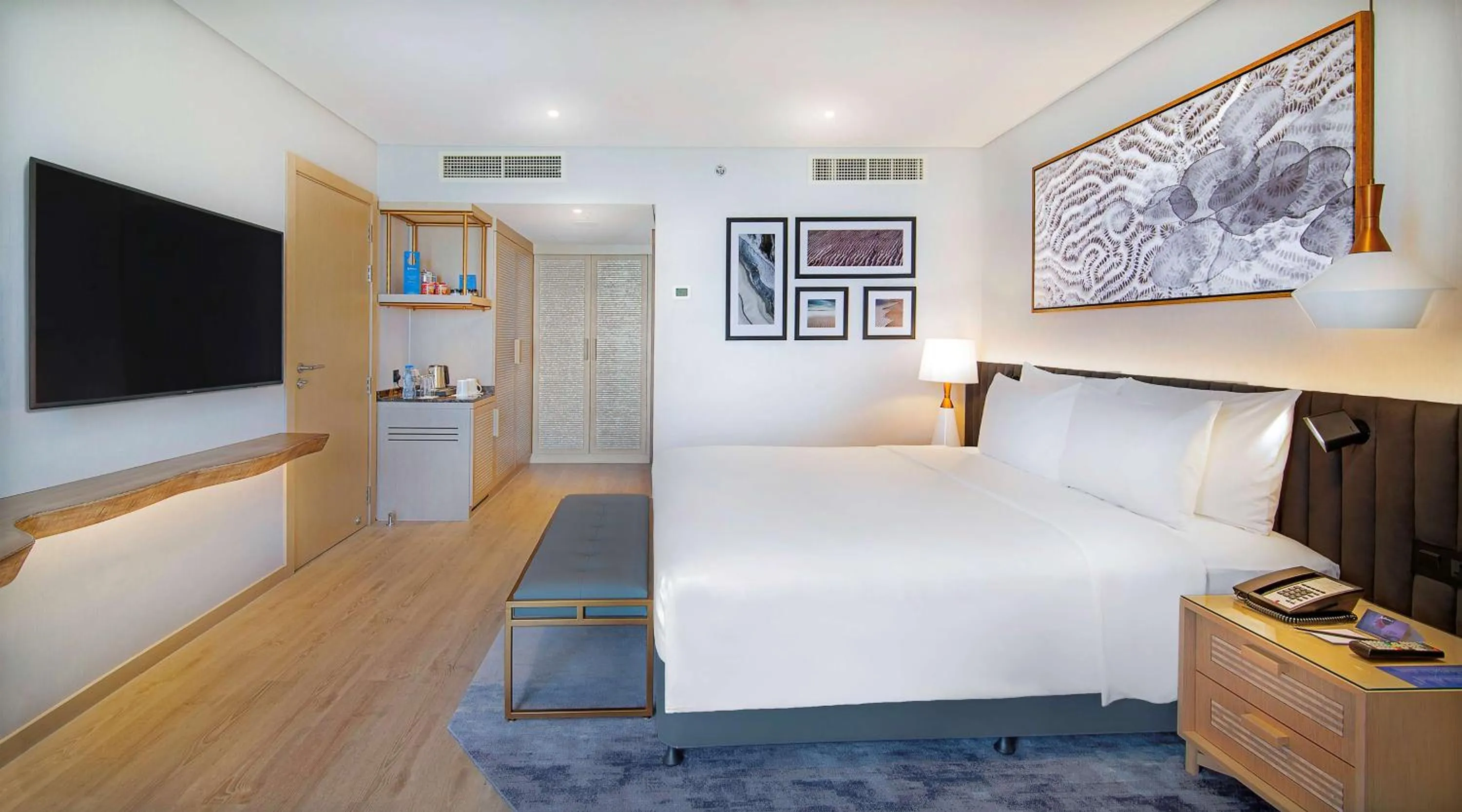 Executive Suite with Sea View and Lounge Access Including Complimentary access to Surf Pool, Adventure Park, Wave Pool and Lazy River in Radisson Blu Hotel & Resort, Abu Dhabi Corniche