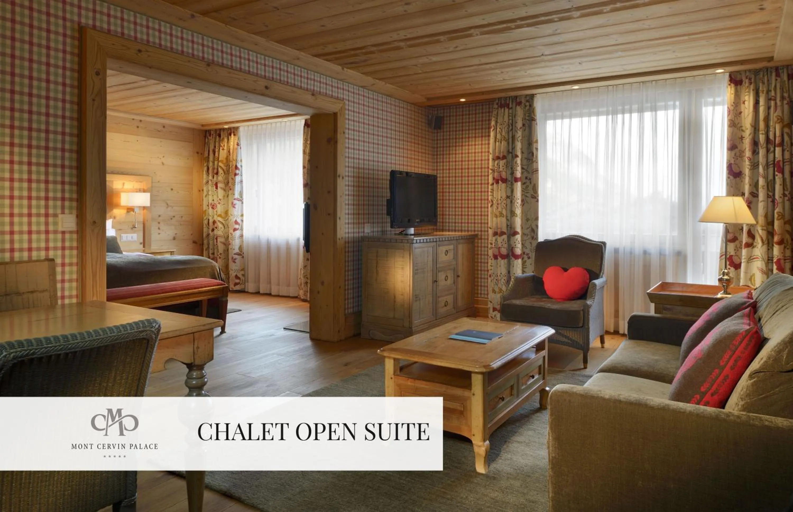 Petit Cervin Suite with Matterhorn View in Mont Cervin Palace