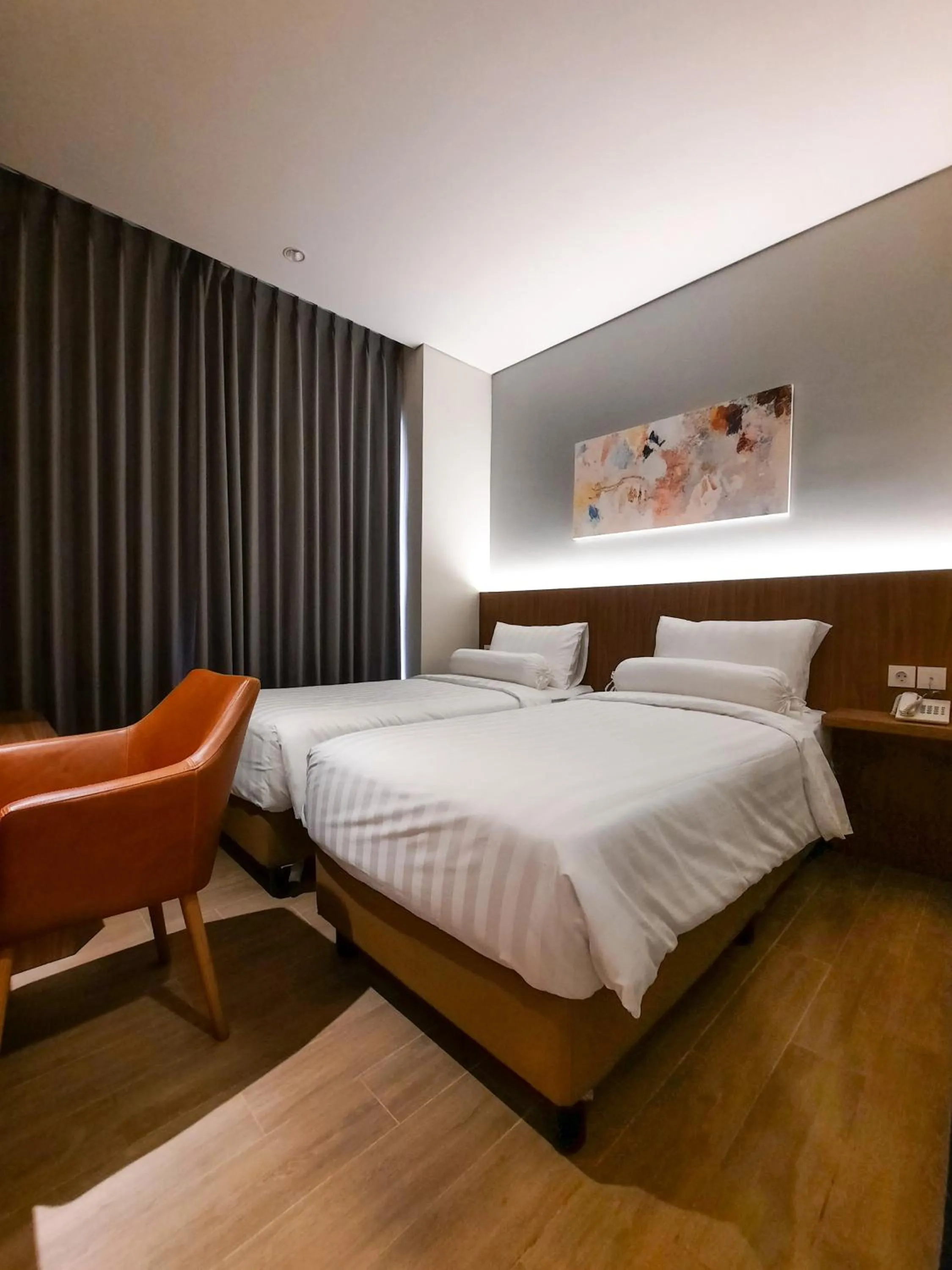 Superior Twin Room in Votel Krakatau Boutique Hotel Semarang