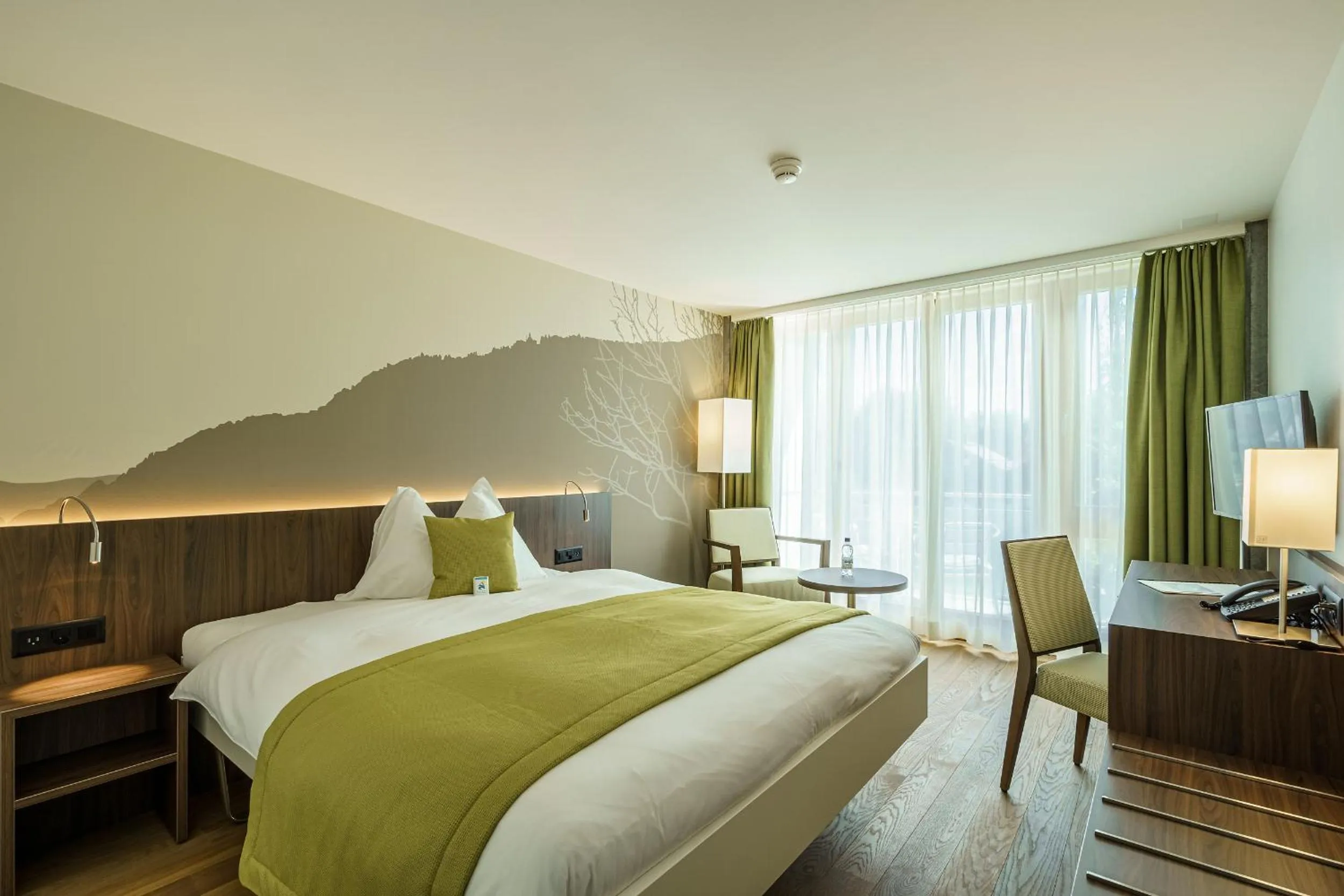 Premium Grandlit Room - single occupancy in Hotel Artos Interlaken
