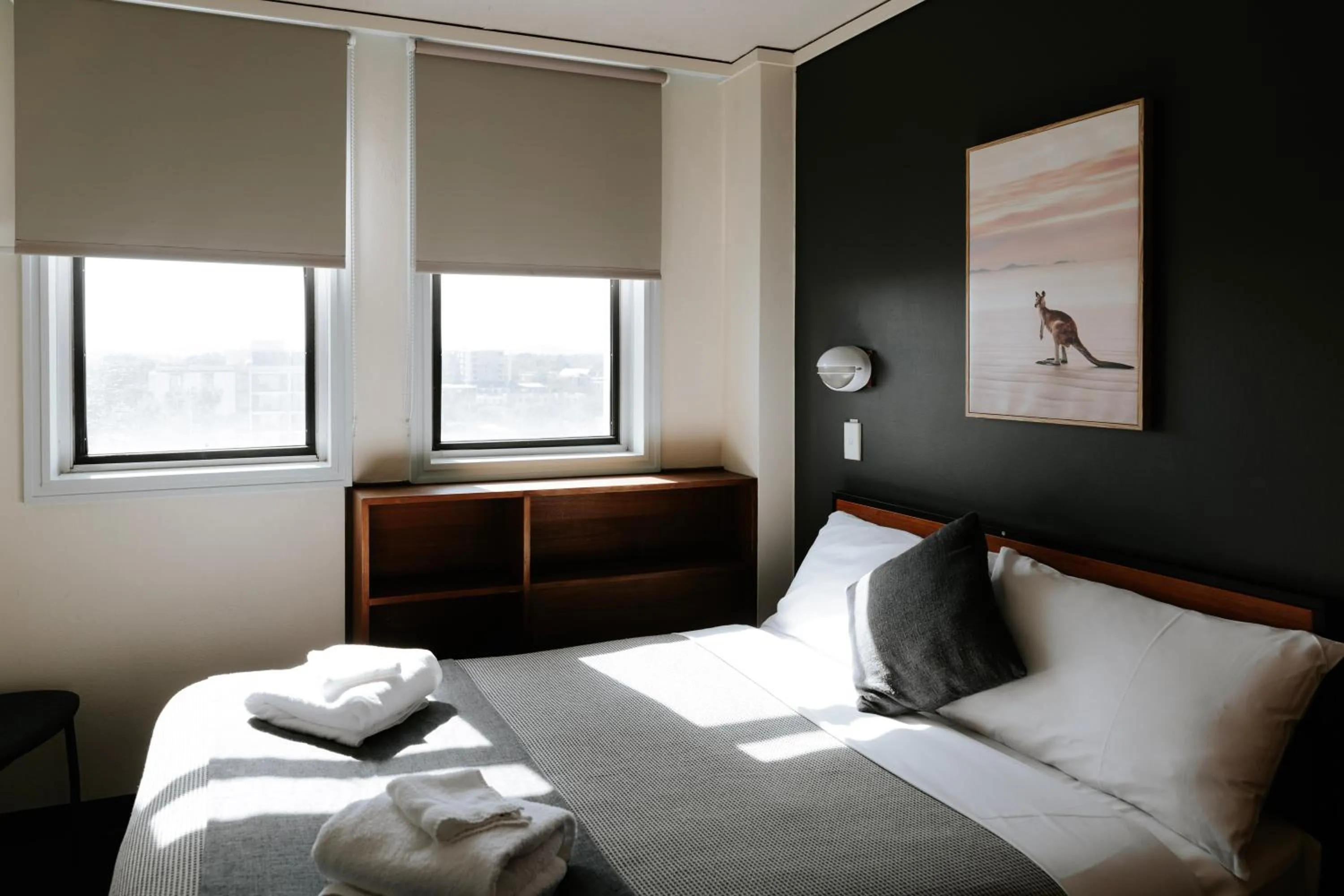 Standard Family (Twin) Room with Shared Bathroom in Canberra Accommodation Centre