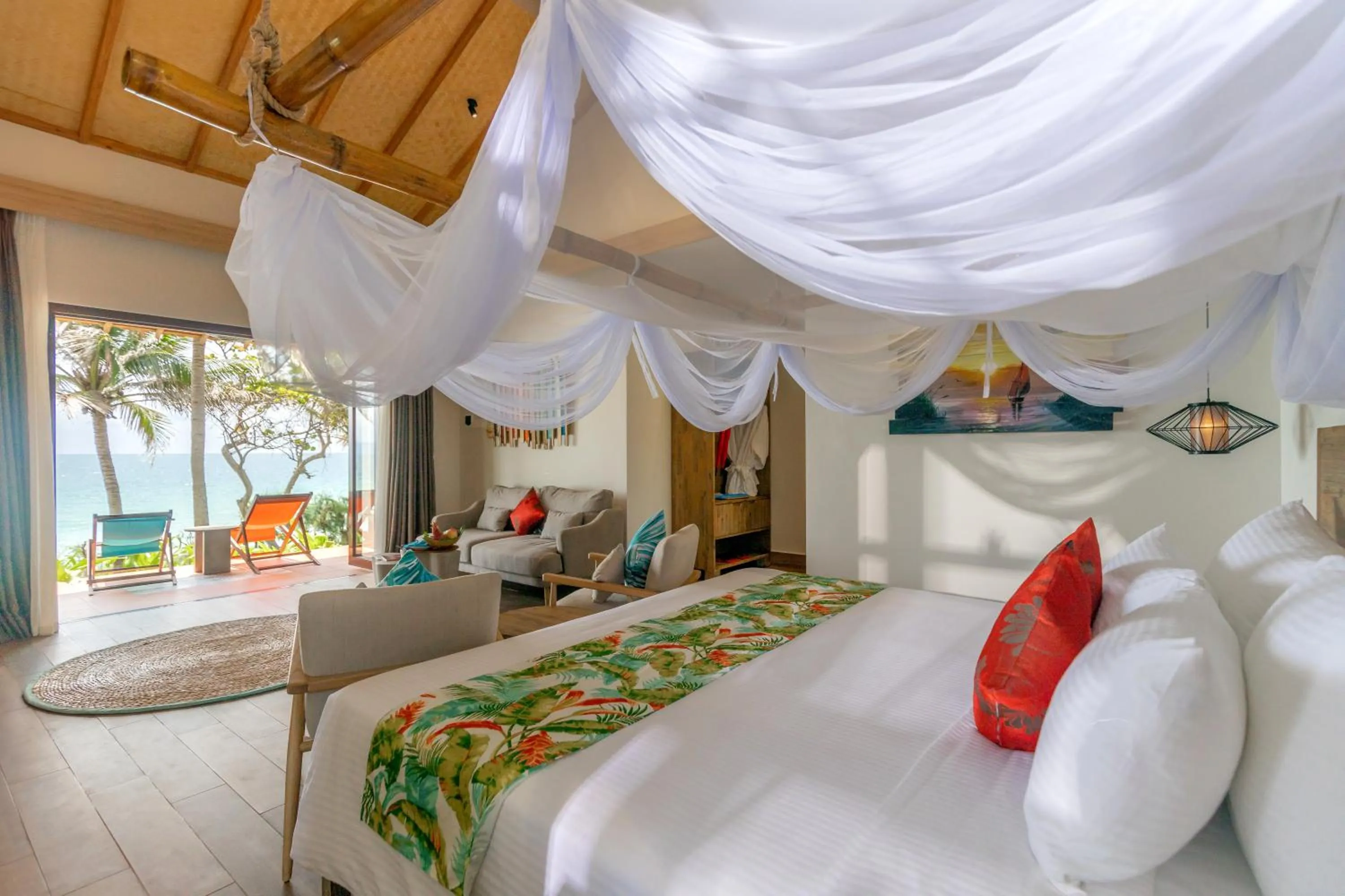 Beachfront Bungalow with King Bed in Pax Ana Doc Let Resort & Spa