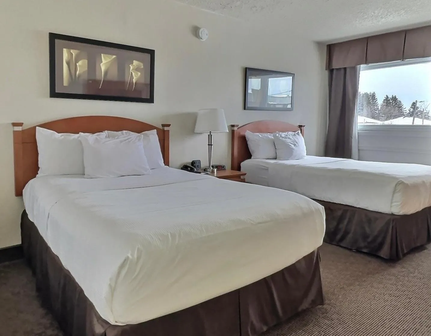 Deluxe Double Room with Two Double Beds - Non-Smoking in Quality Inn Rouyn-Noranda