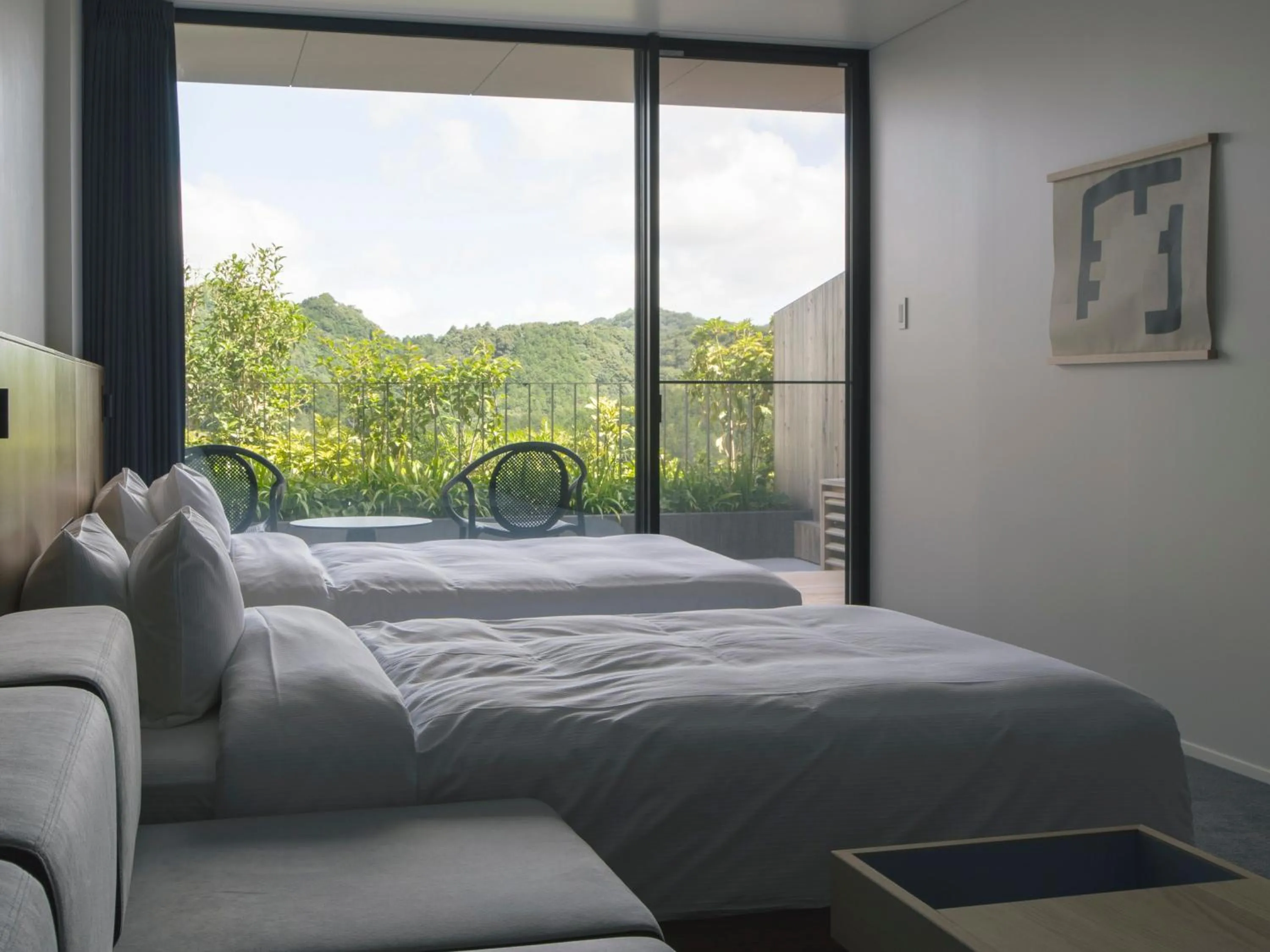 Twin Room with Terrace - single occupancy in Hotel Vison