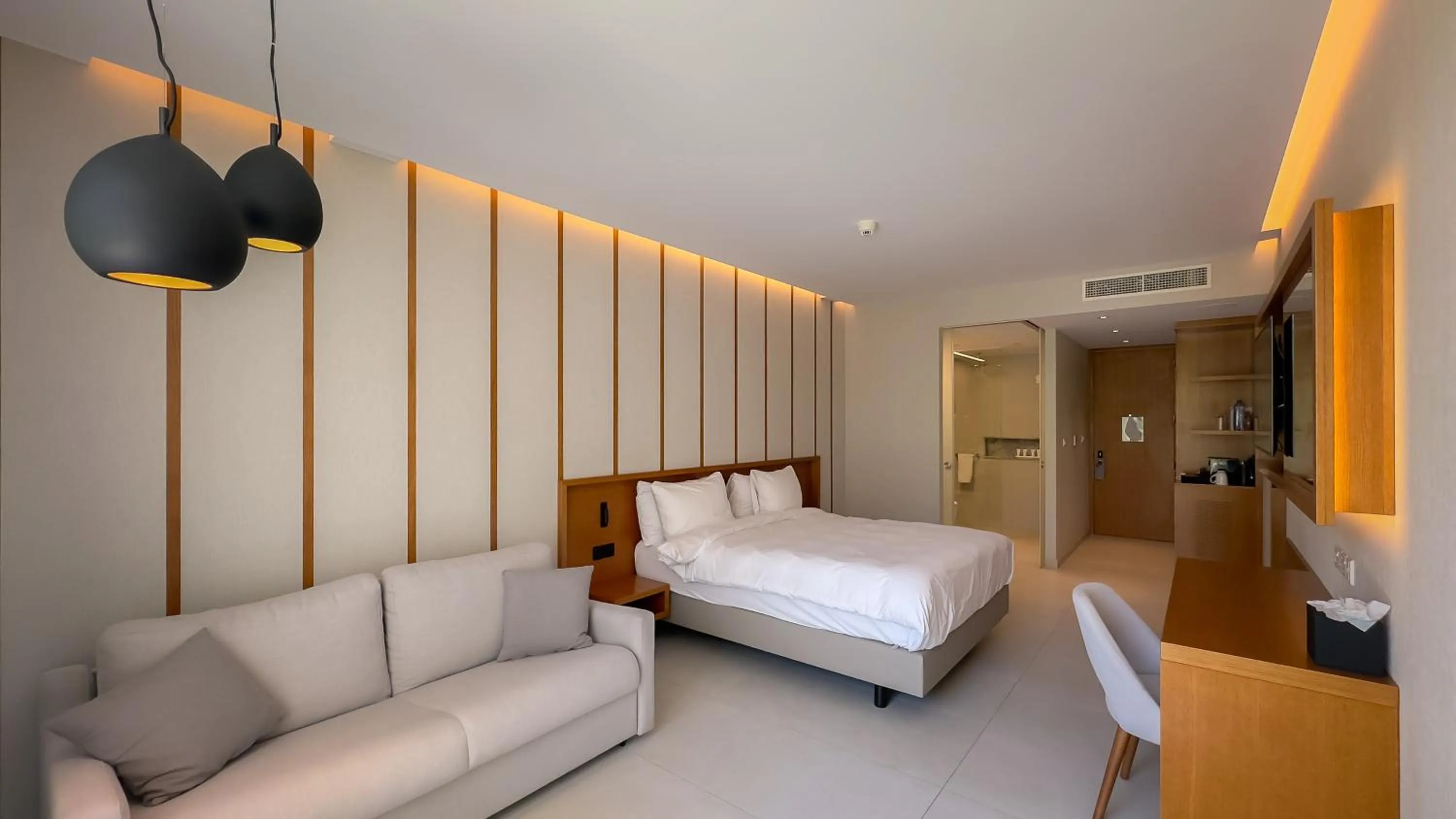 Garden Room with Balcony and Pool View in Radisson Beach Resort Larnaca