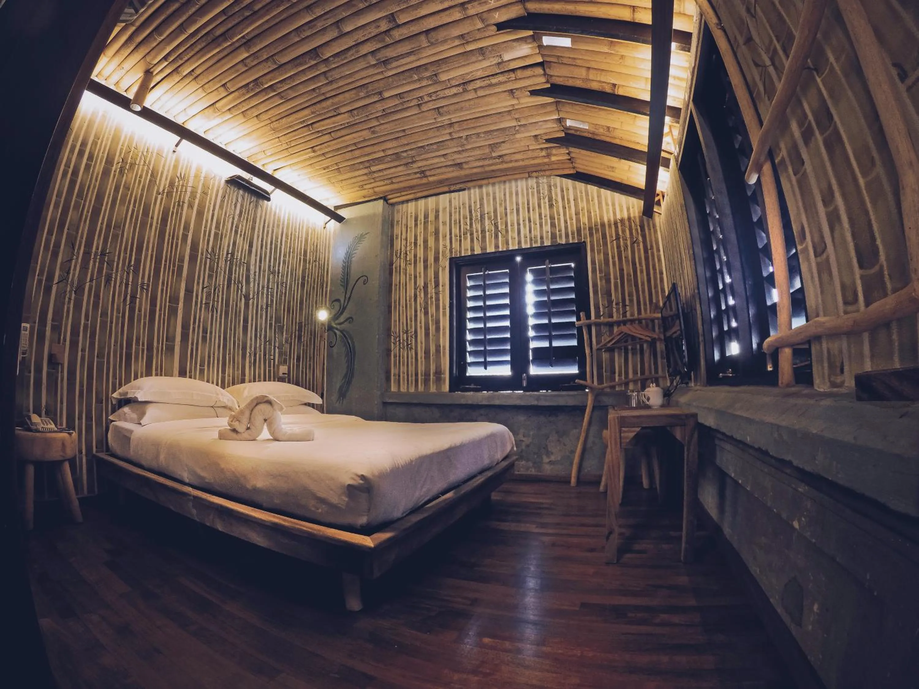 Attic Double Room in The Happy 8 Retreat @ Old Town Ipoh
