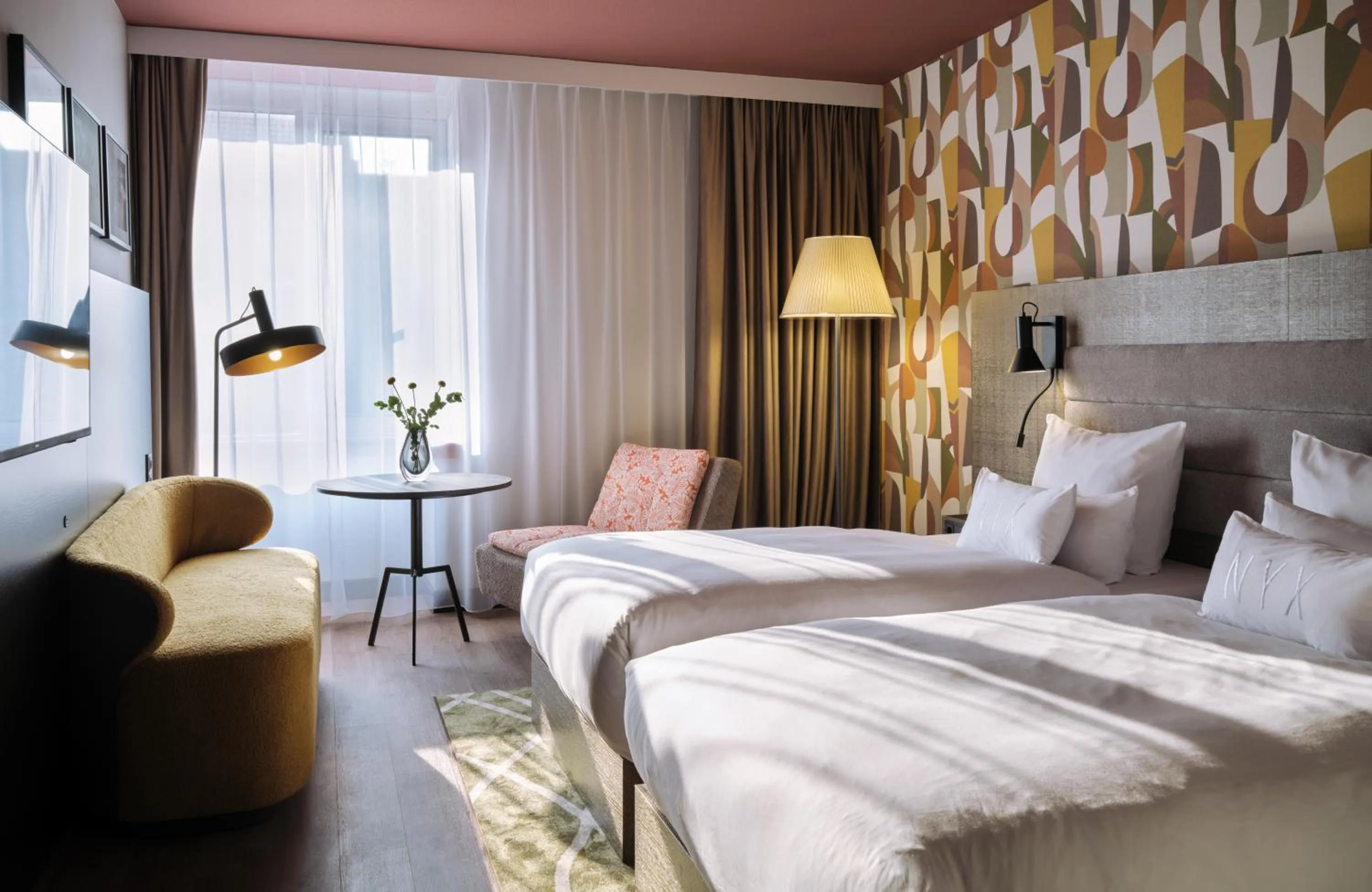 Down to Earth Twin with River View in NYX Hotel Berlin Köpenick by Leonardo Hotels
