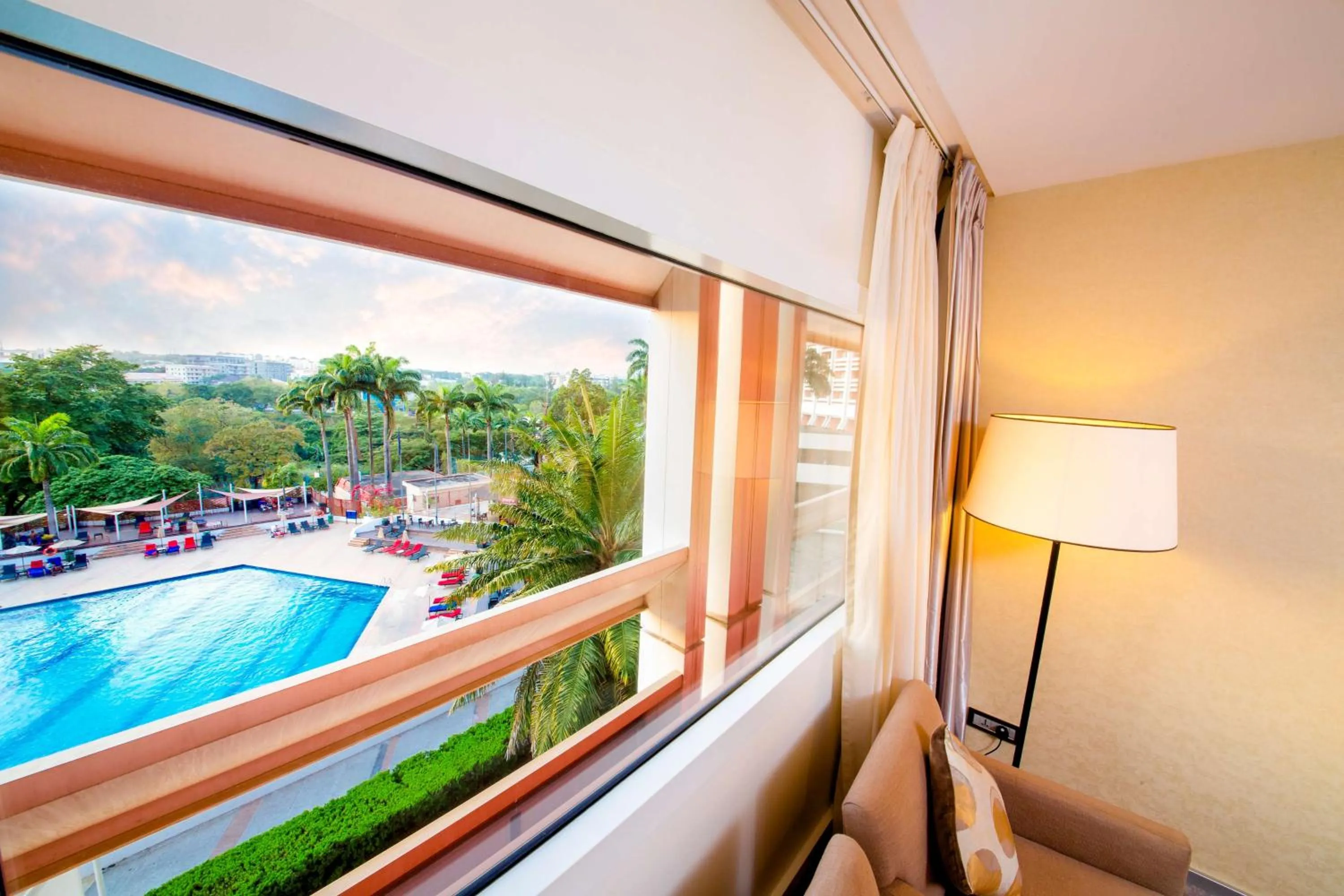 King Room with Pool View in Transcorp Hilton Abuja