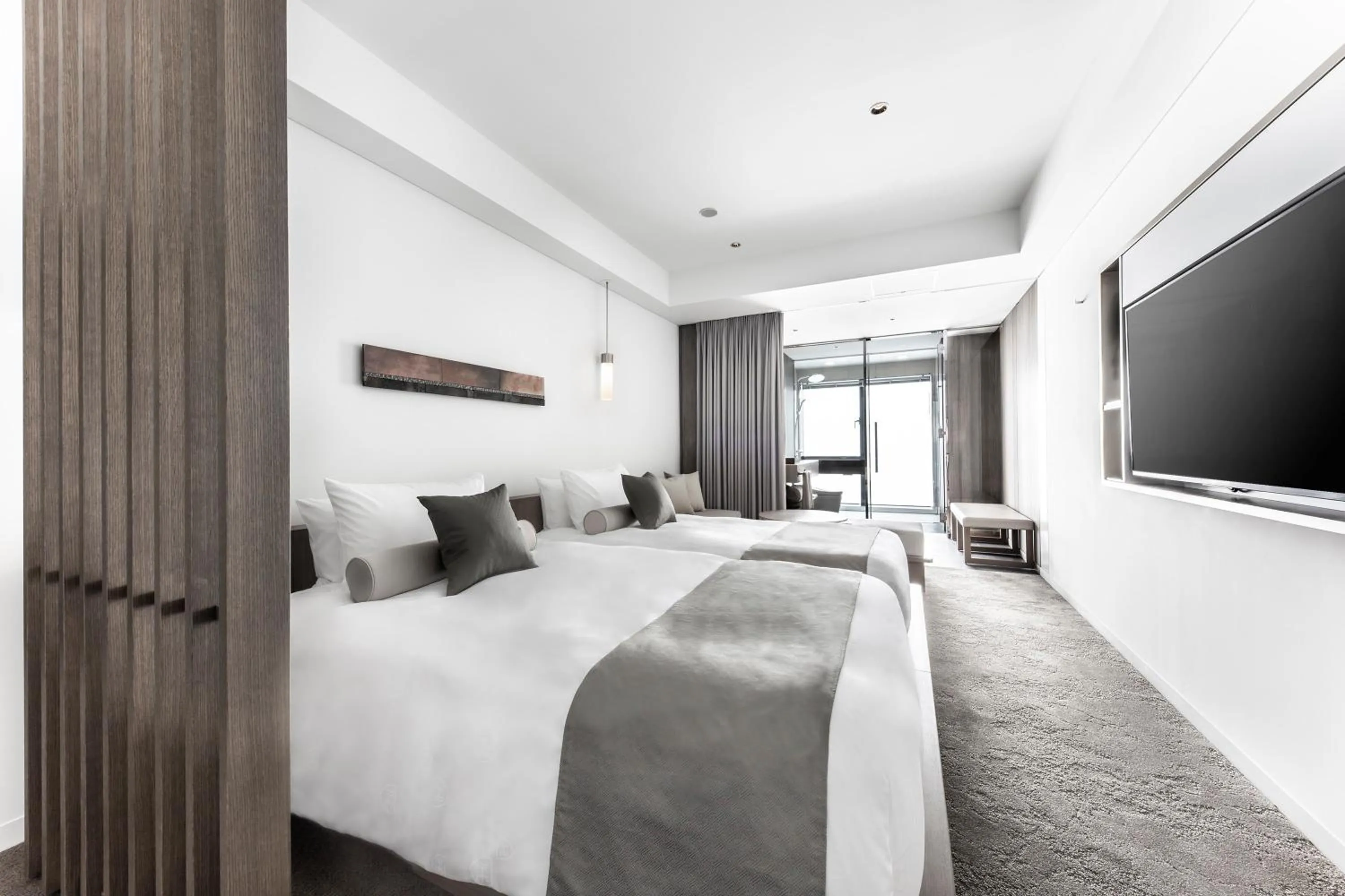 Standard Twin Room with No View and Lounge Access - Non-Smoking in The Royal Park Hotel Iconic Kyoto