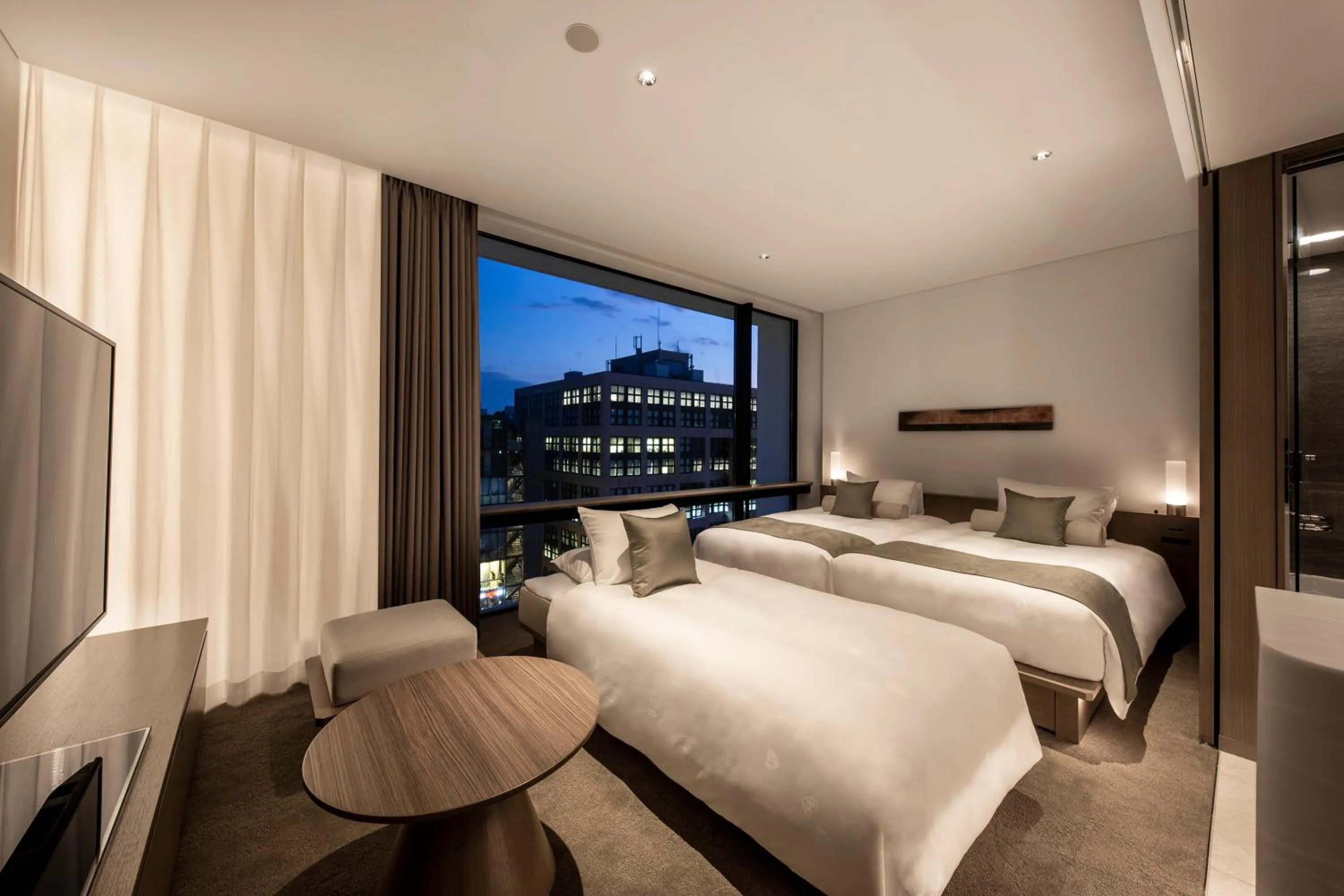 Deluxe Twin Room with Extra Bed and Lounge Access - Non-Smoking in The Royal Park Hotel Iconic Kyoto