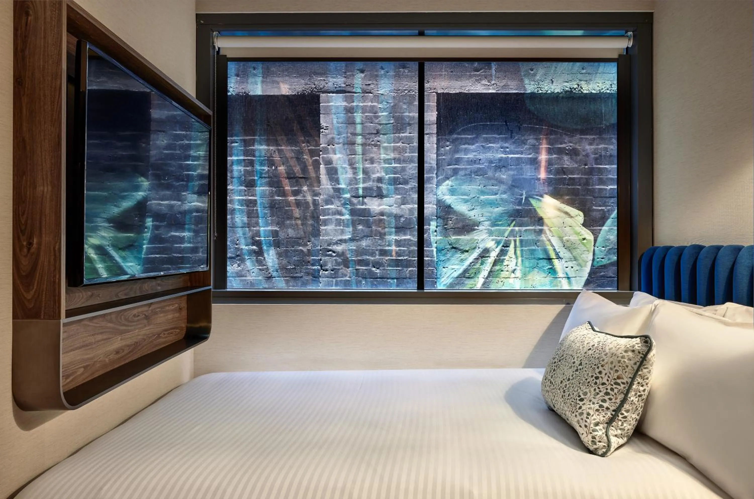 Small Queen Room with Mural View - Non-Smoking in Aiden by Best Western Darling Harbour