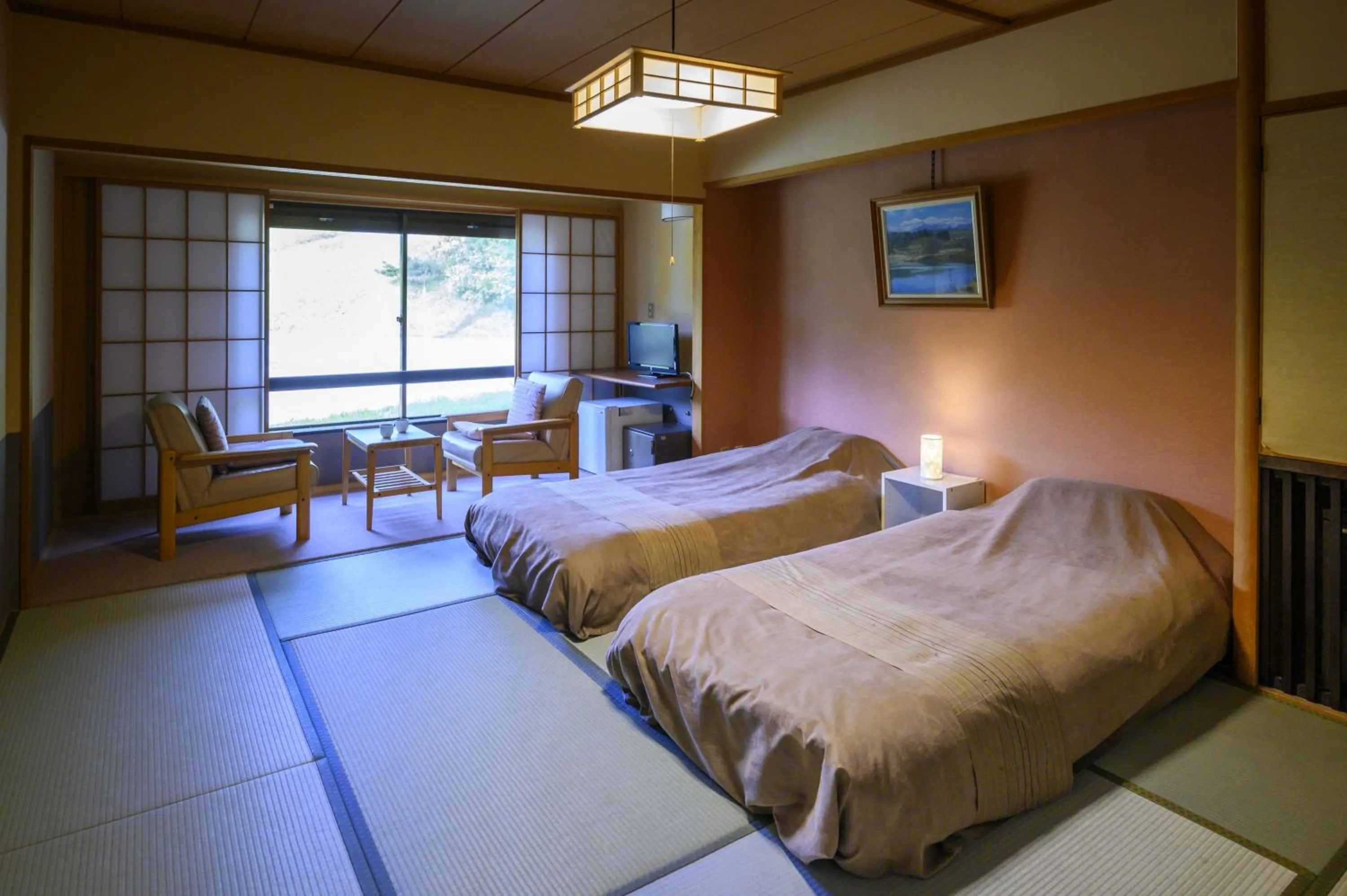 Japanese-Style Room with Beds - Non-Smoking in Takamiya Hotel Jurin