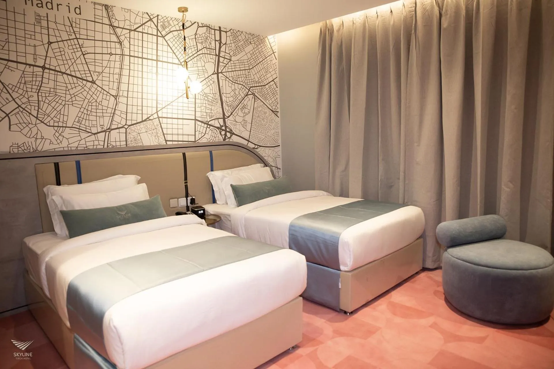 Twin Room in Skyline Tabuk Hotel